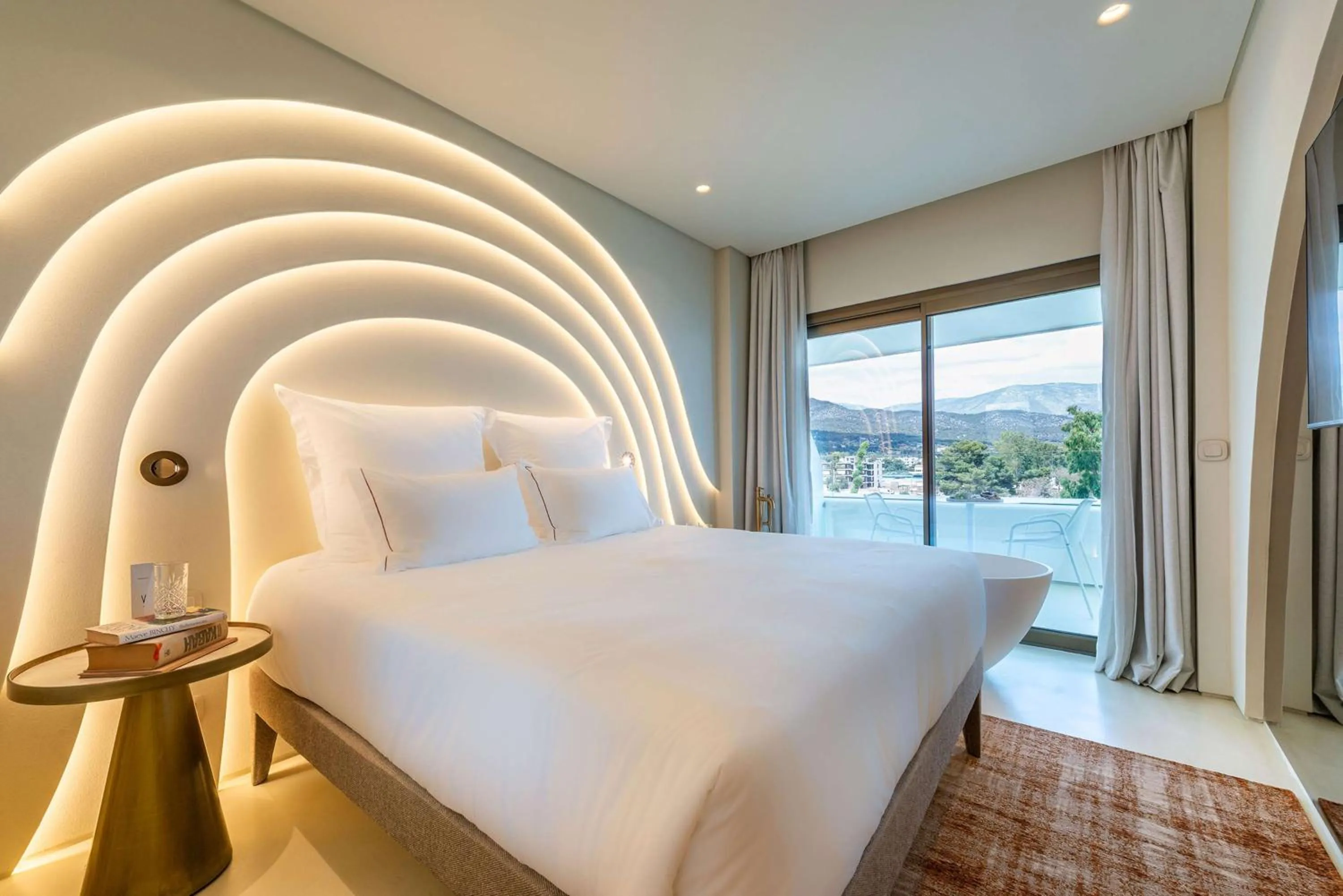 Bed in Isla Brown Corinthia Resort & Spa, a member of Brown Hotels