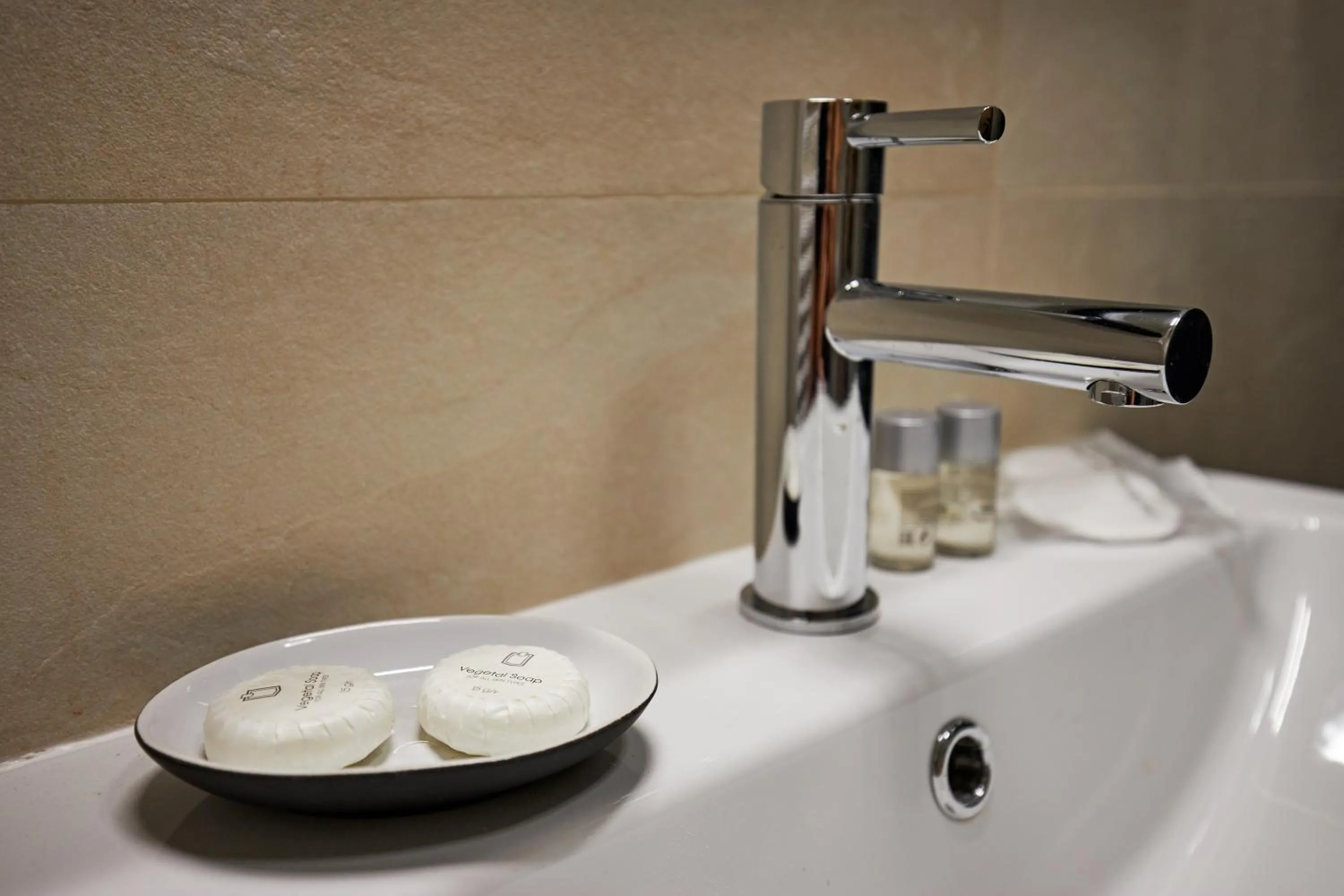 Bathroom in Hotel & Restaurant Barca