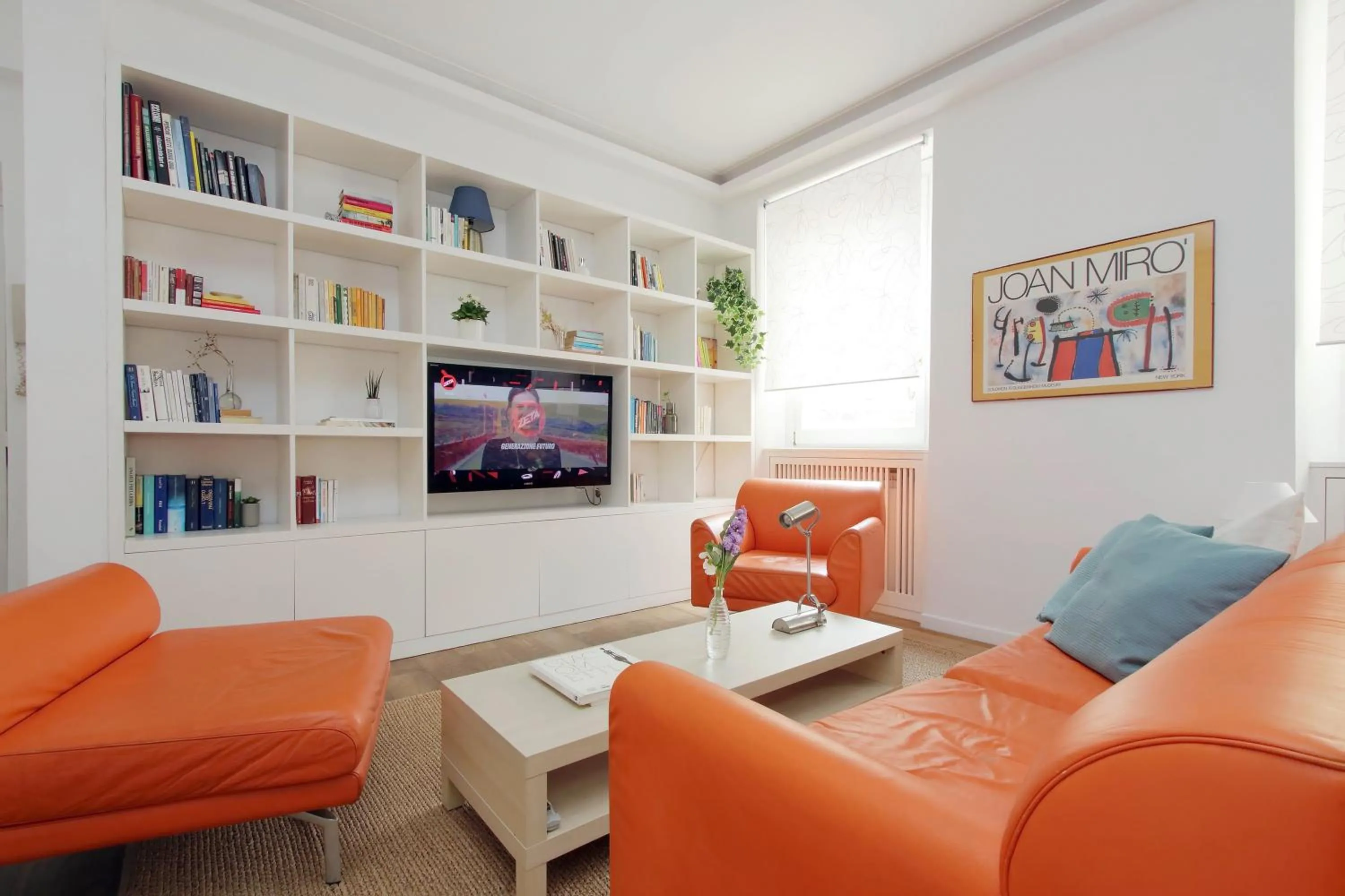 Living room in Colosseo Terrace Apartment