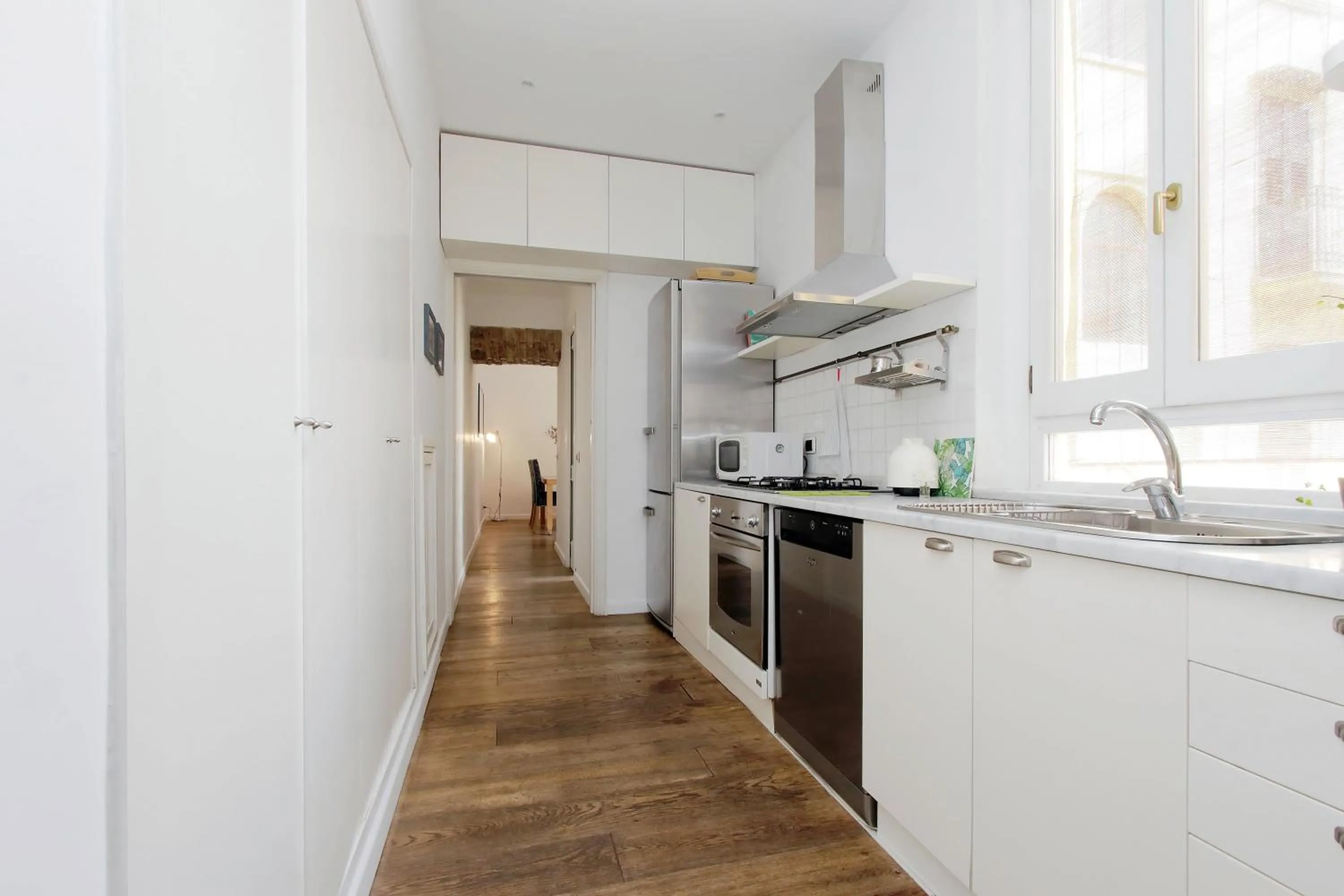 Kitchen or kitchenette in Colosseo Terrace Apartment