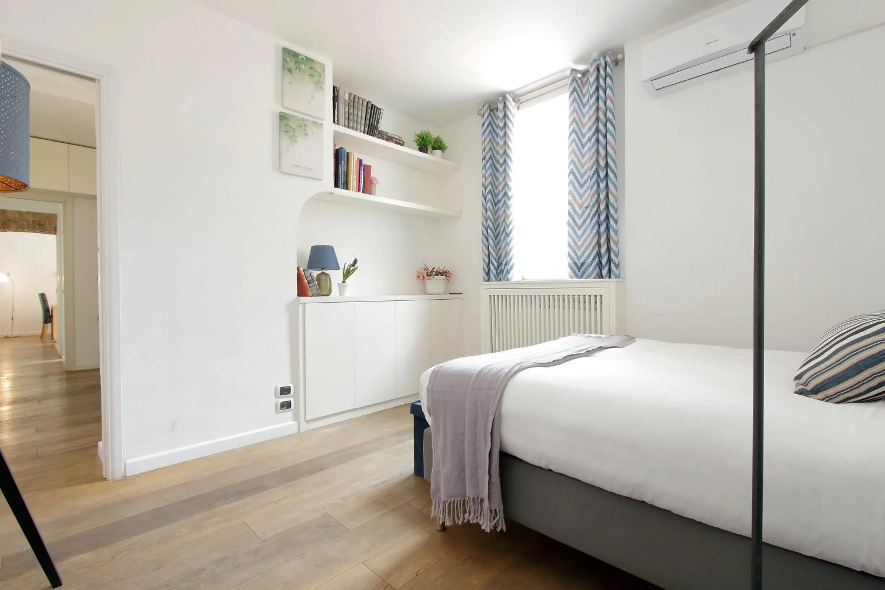 Bedroom, Bed in Colosseo Terrace Apartment