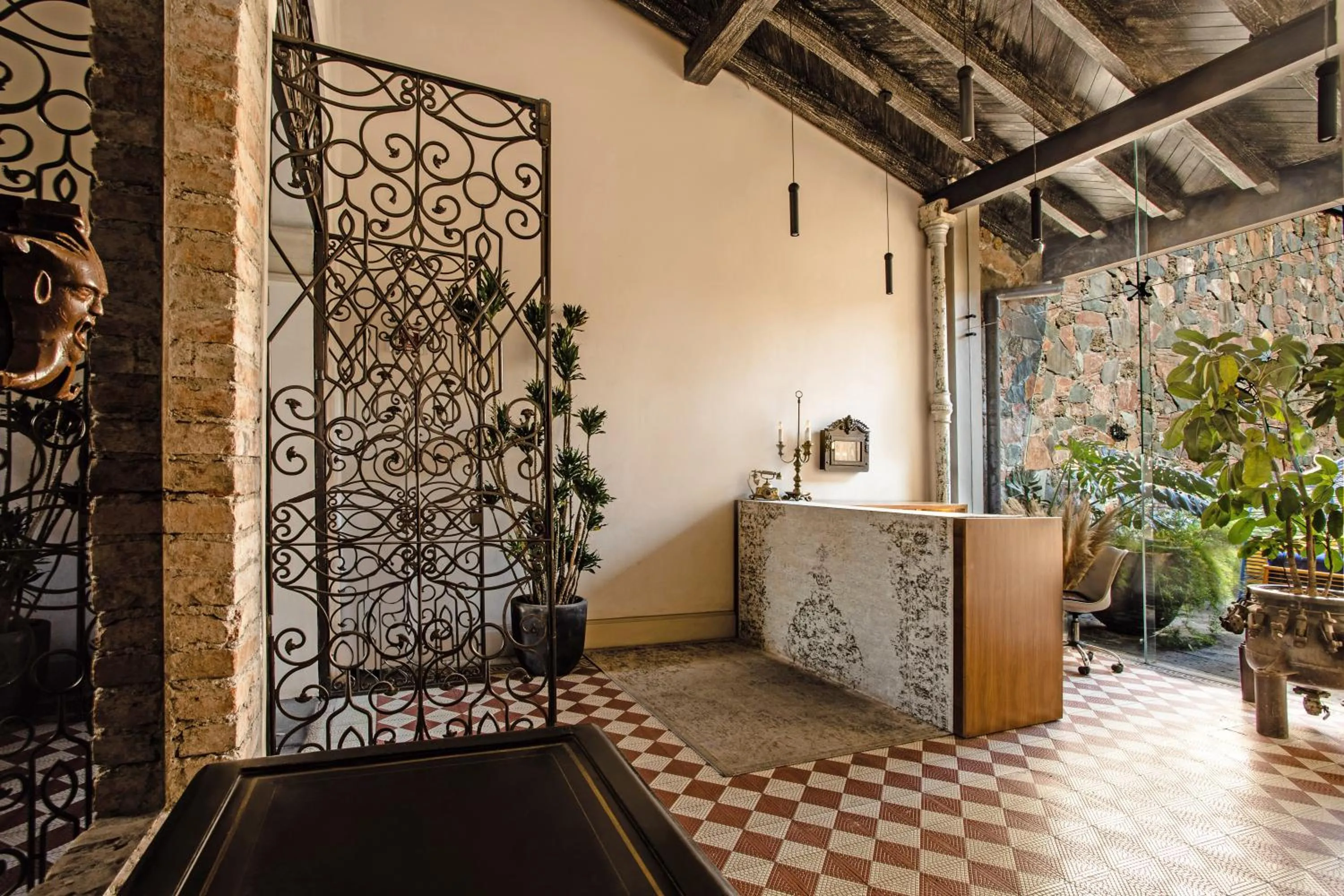 Lobby or reception in Casona 142 Hotel Boutique Orizaba