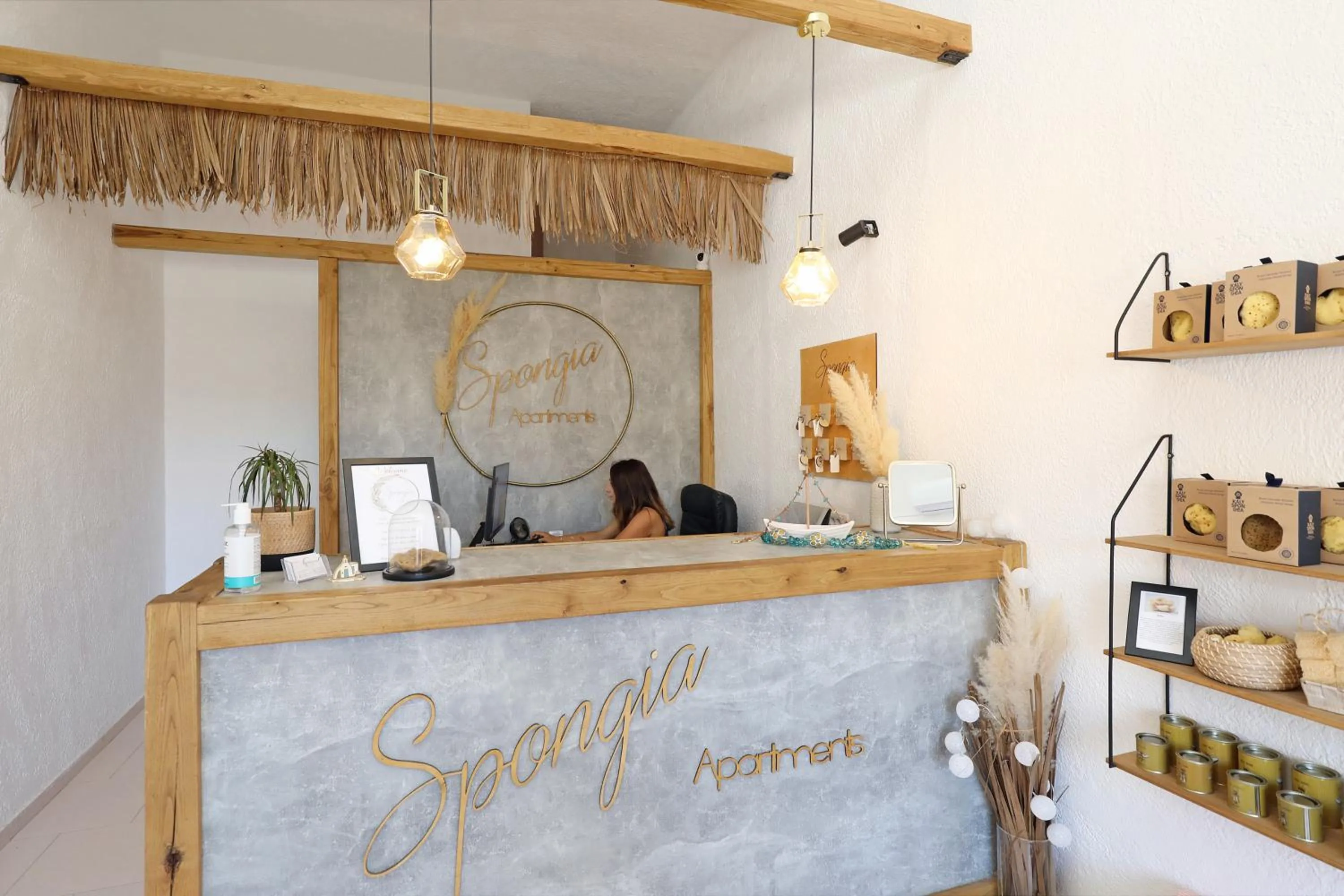 Staff in Spongia Apartments Kalymnos