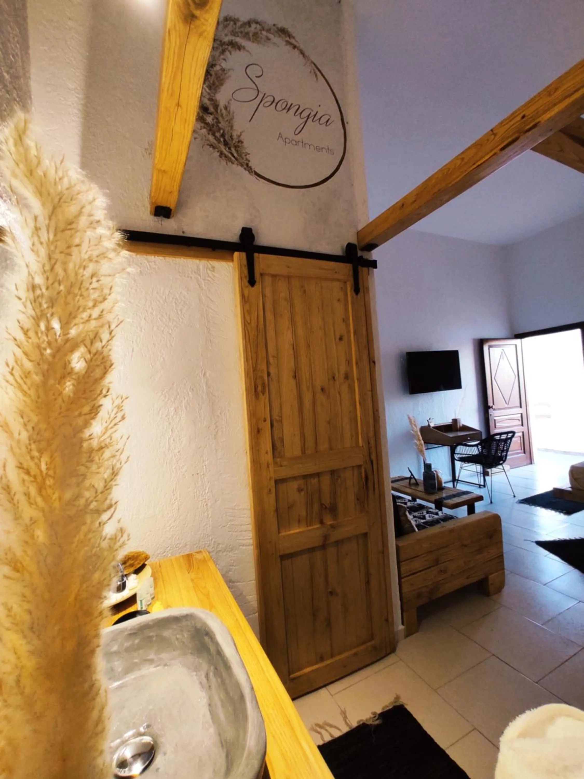 Bedroom, Bed in Spongia Apartments Kalymnos