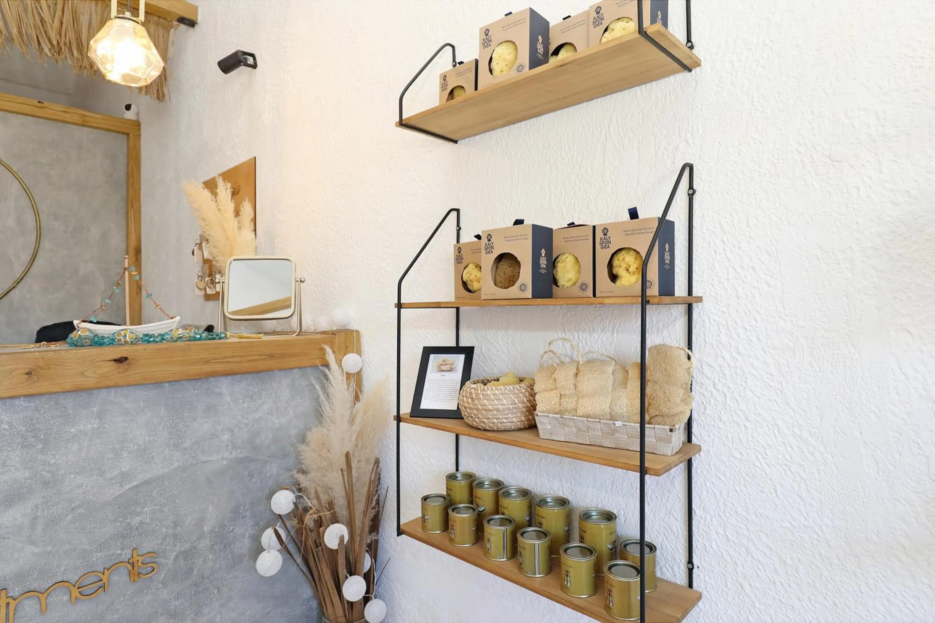 Lobby or reception in Spongia Apartments Kalymnos