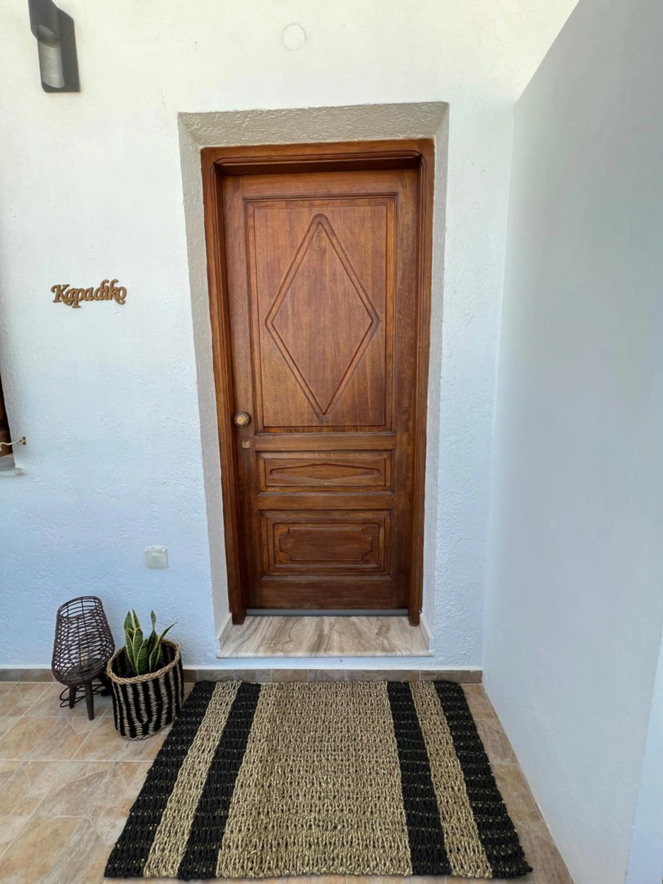 Facade/entrance in Spongia Apartments Kalymnos