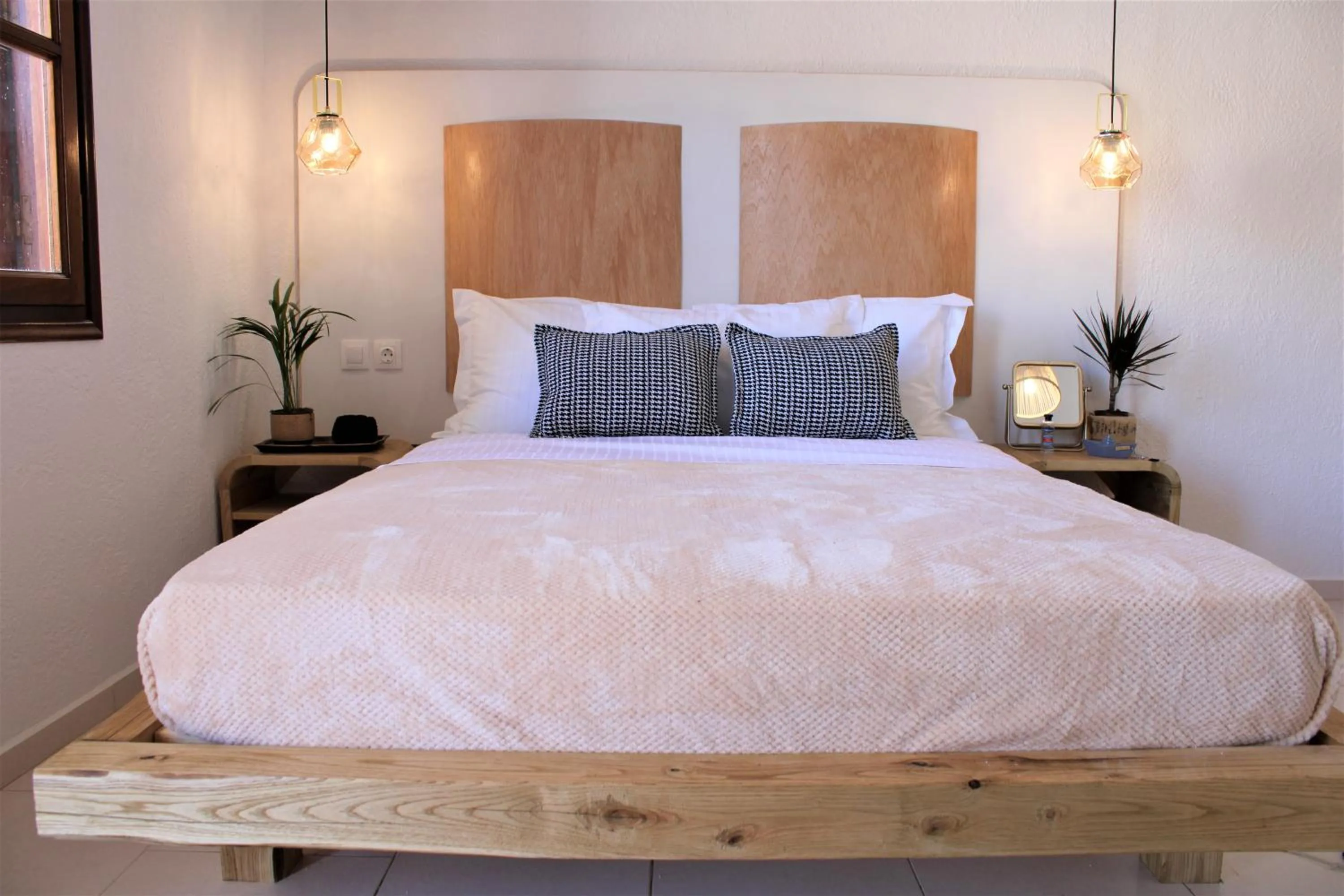 Bedroom, Bed in Spongia Apartments Kalymnos