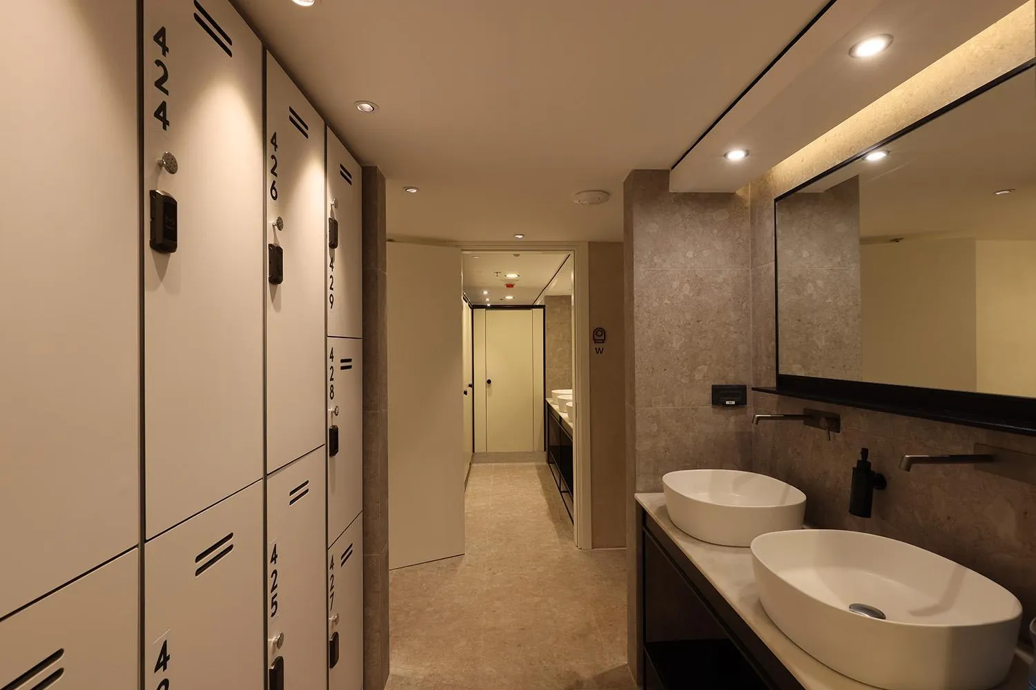 Toilet in The O Pod Capsule Hotel