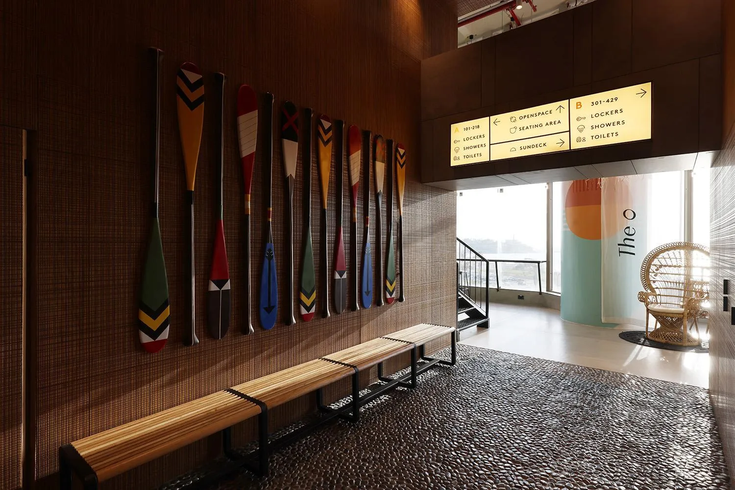 Lobby or reception in The O Pod Capsule Hotel