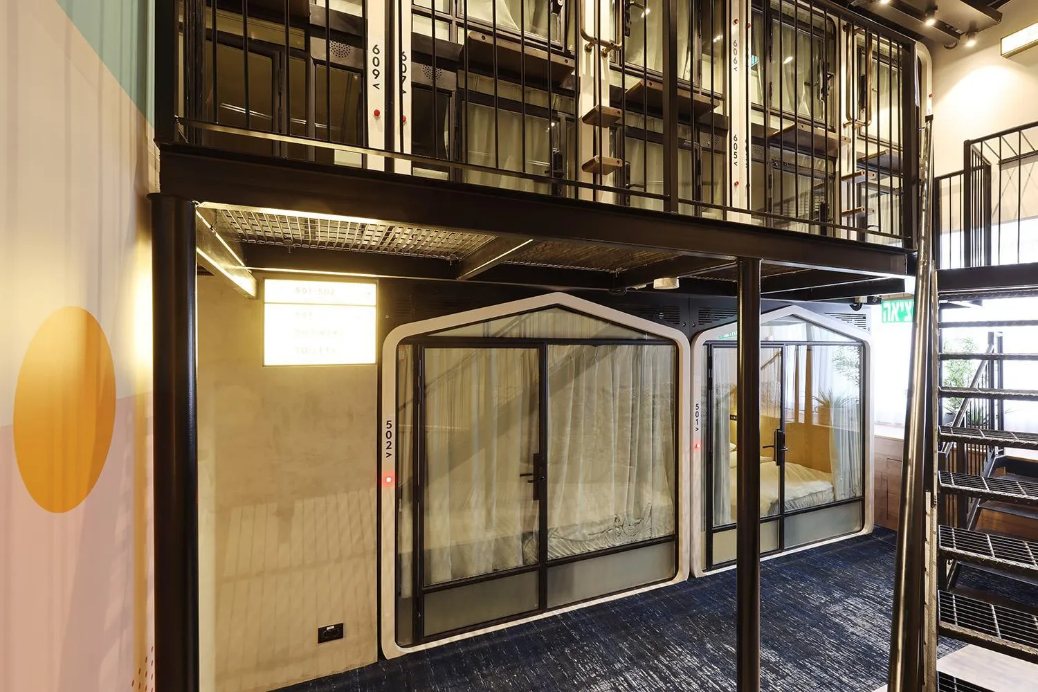 View (from property/room) in The O Pod Capsule Hotel