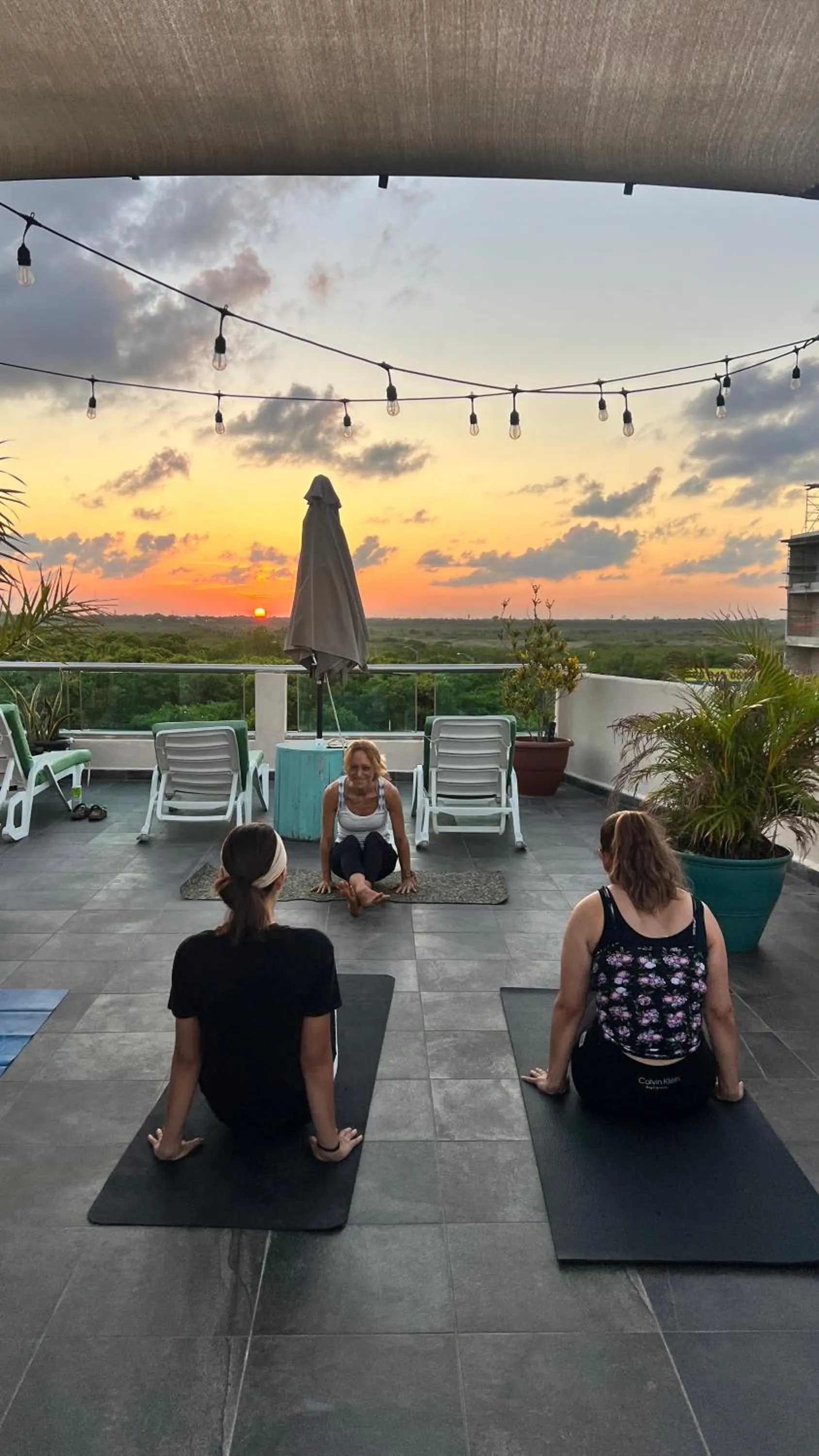 Sunset in Hostal Cuca Macuca