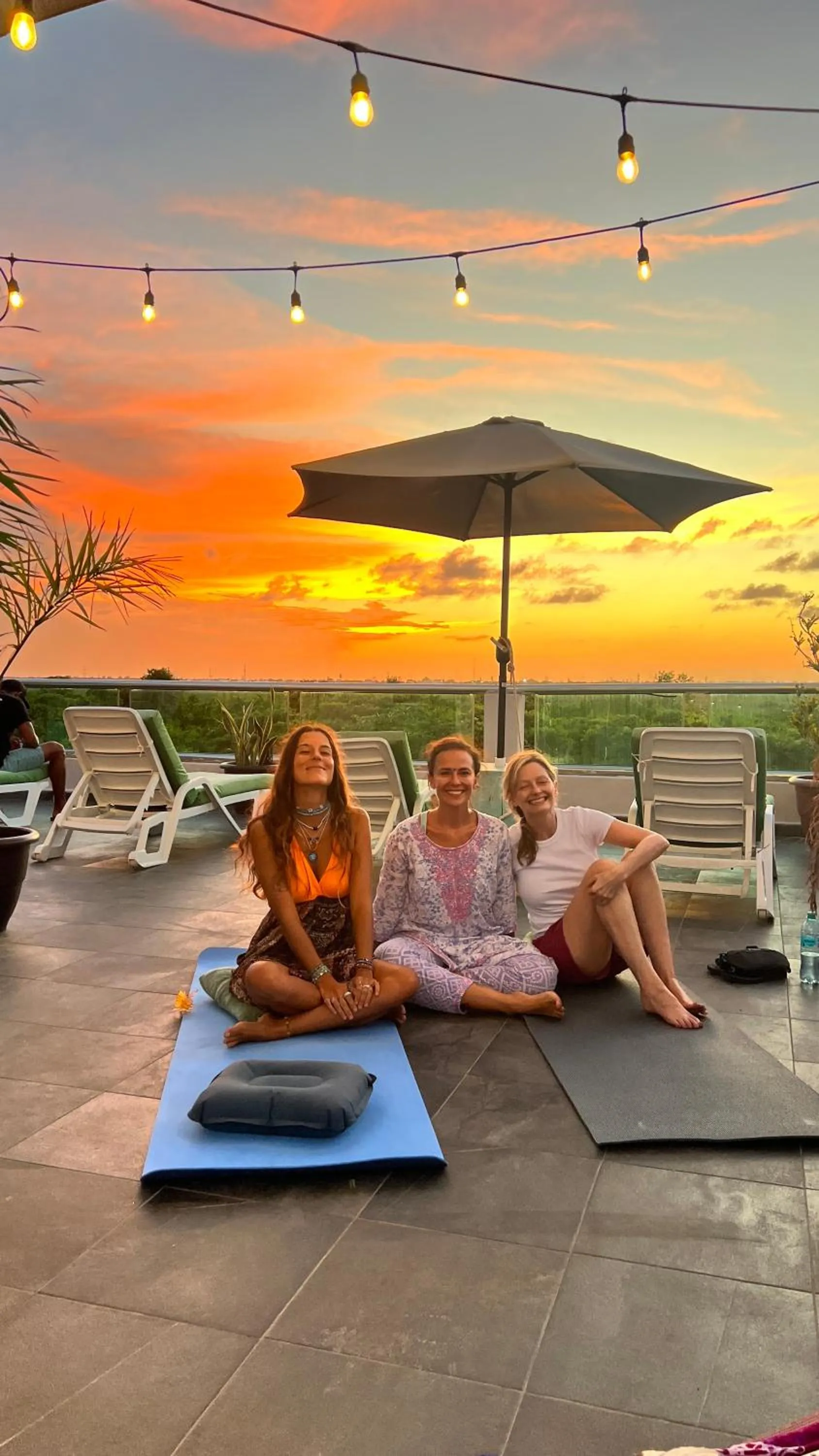 Sunset in Hostal Cuca Macuca