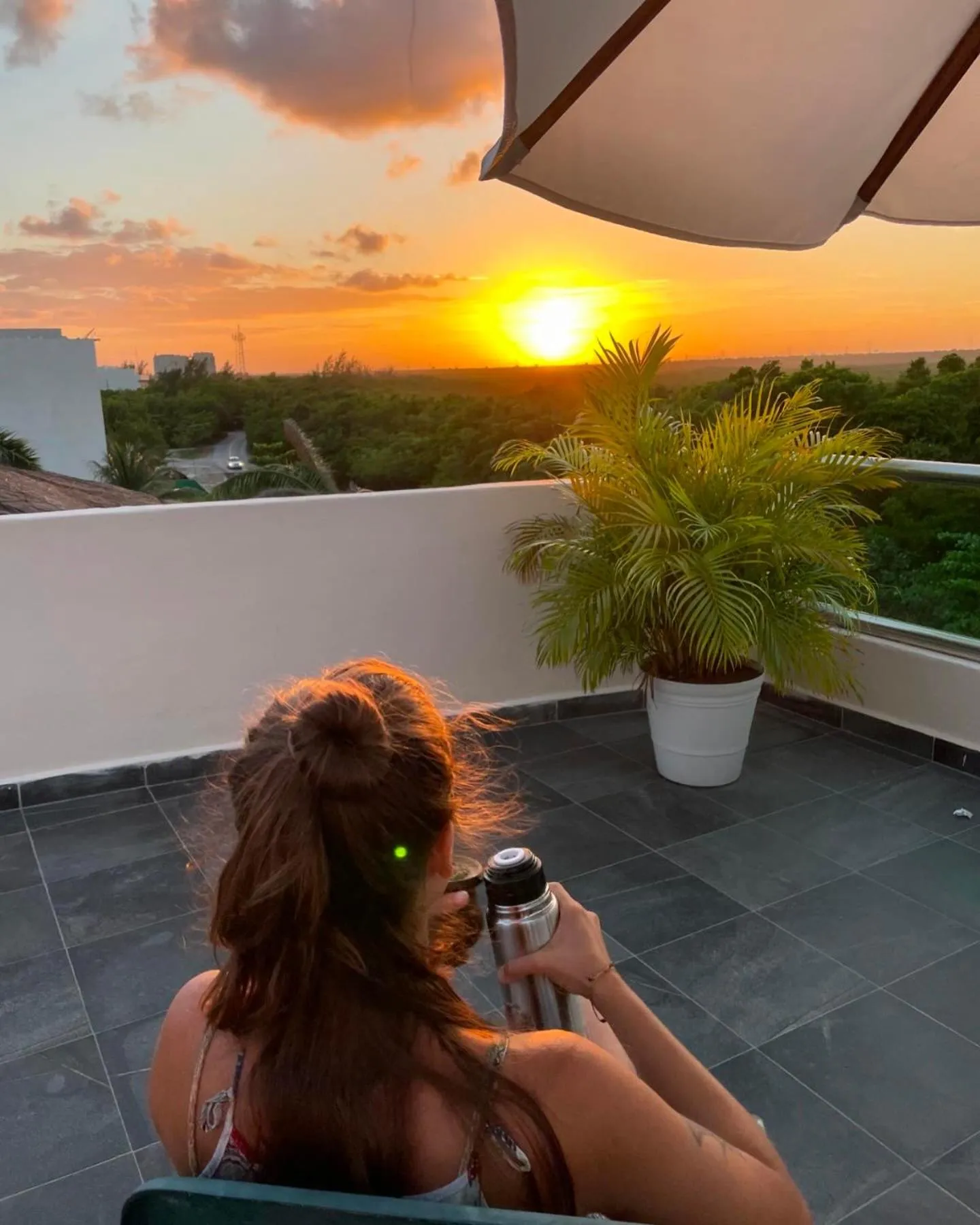 Sunset in Hostal Cuca Macuca