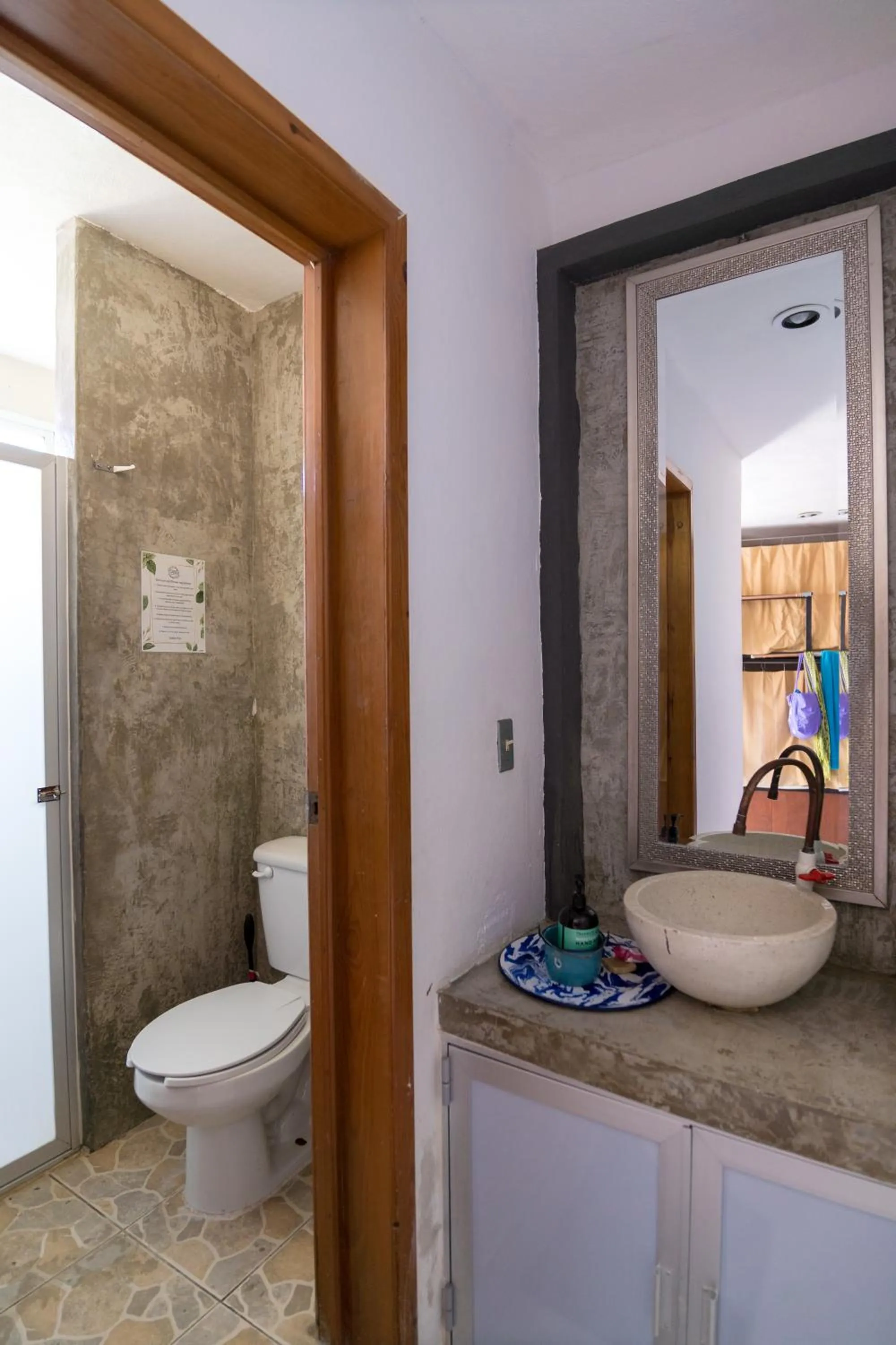 Bathroom in Hostal Cuca Macuca