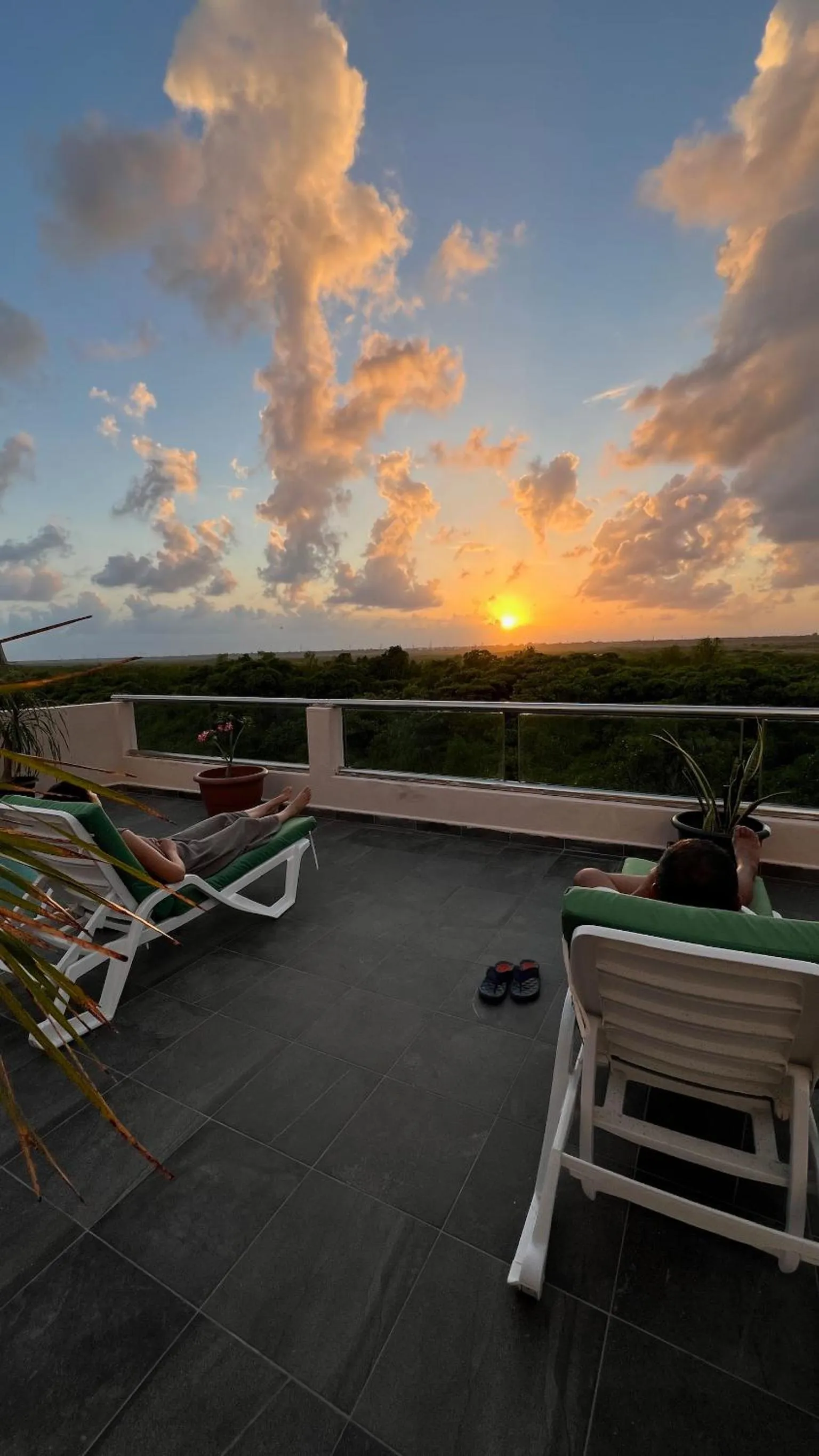 Sunset in Hostal Cuca Macuca