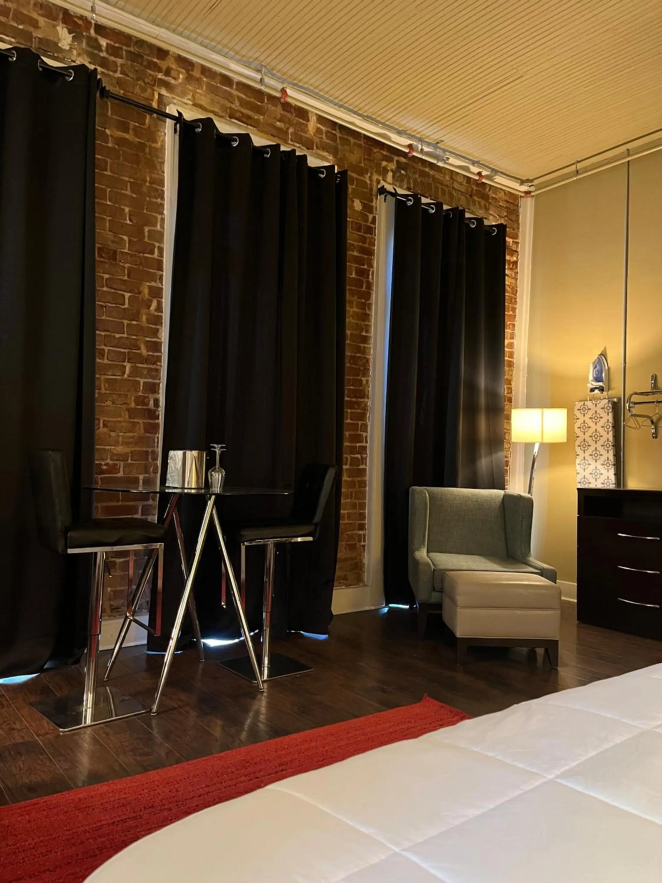 Bedroom in The Skylight Hotel