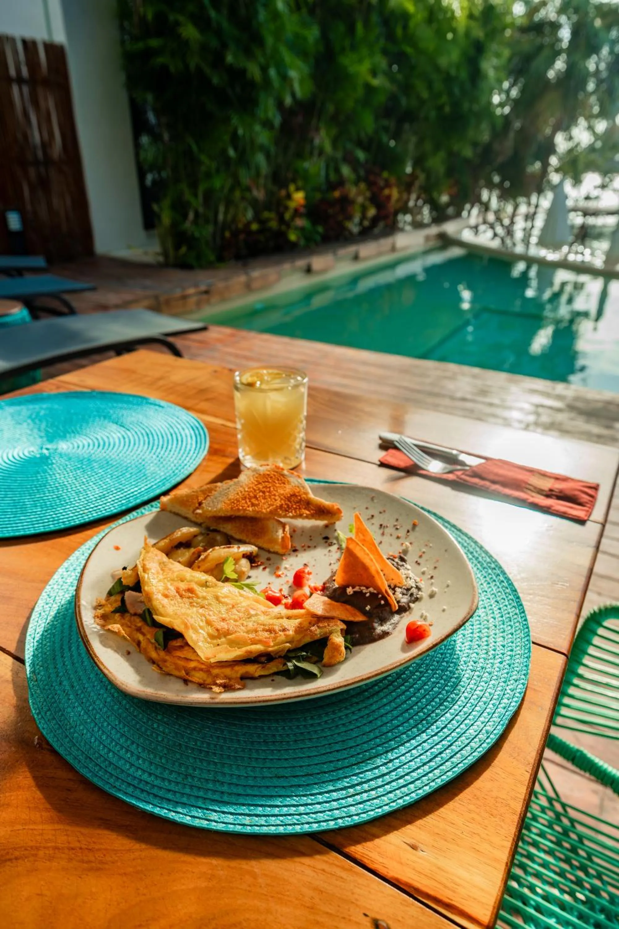 Breakfast in Khaban Bacalar Hotel Boutique