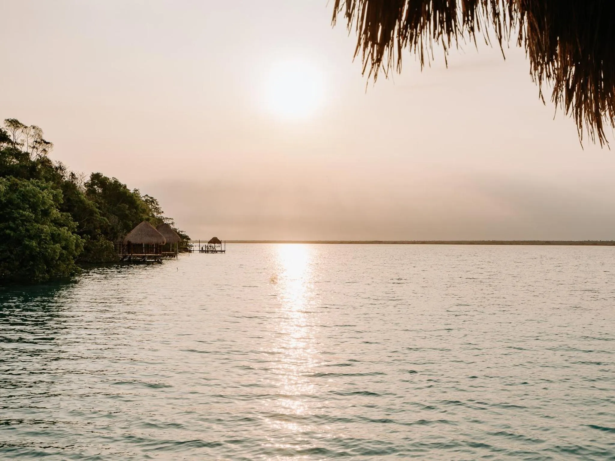 Lake view in Khaban Bacalar Hotel Boutique