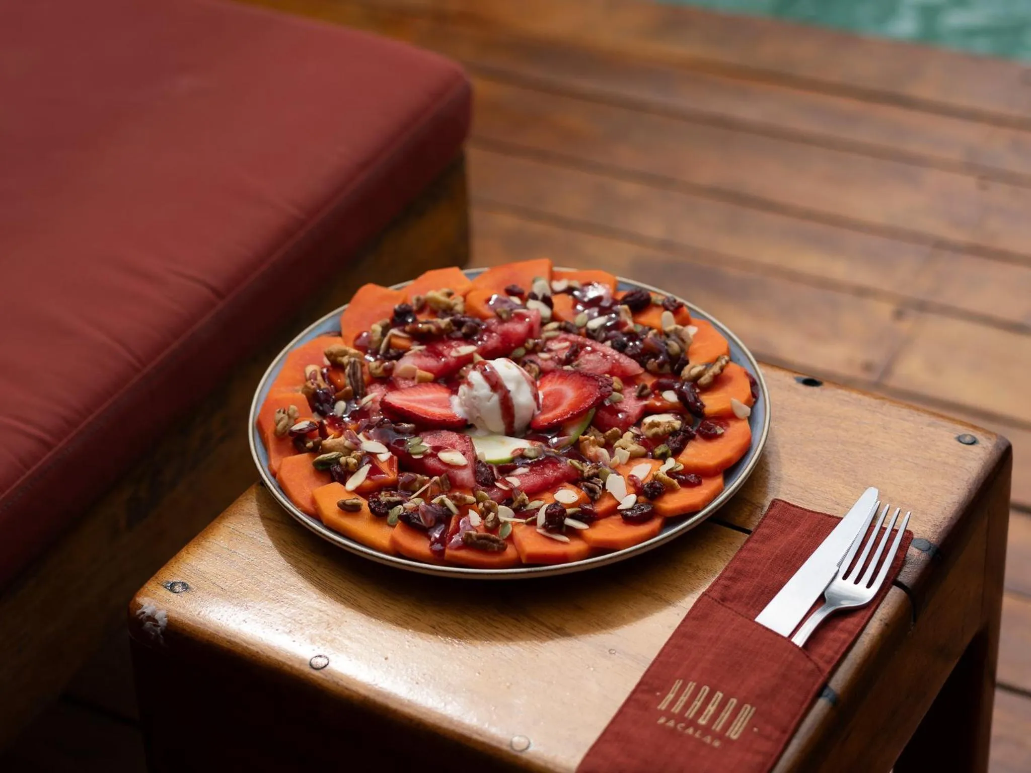 Restaurant/places to eat in Khaban Bacalar Hotel Boutique