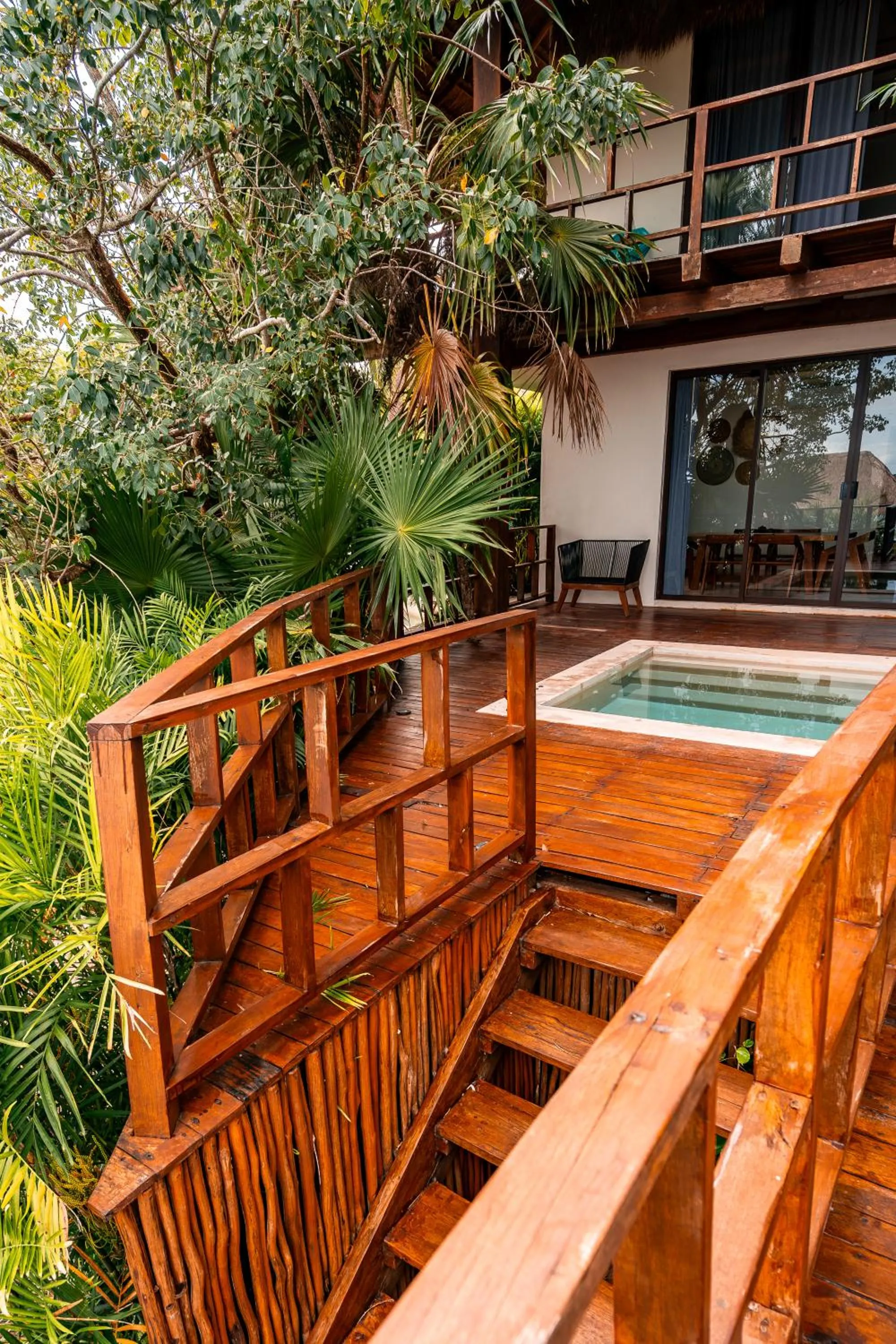 Garden in Khaban Bacalar Hotel Boutique