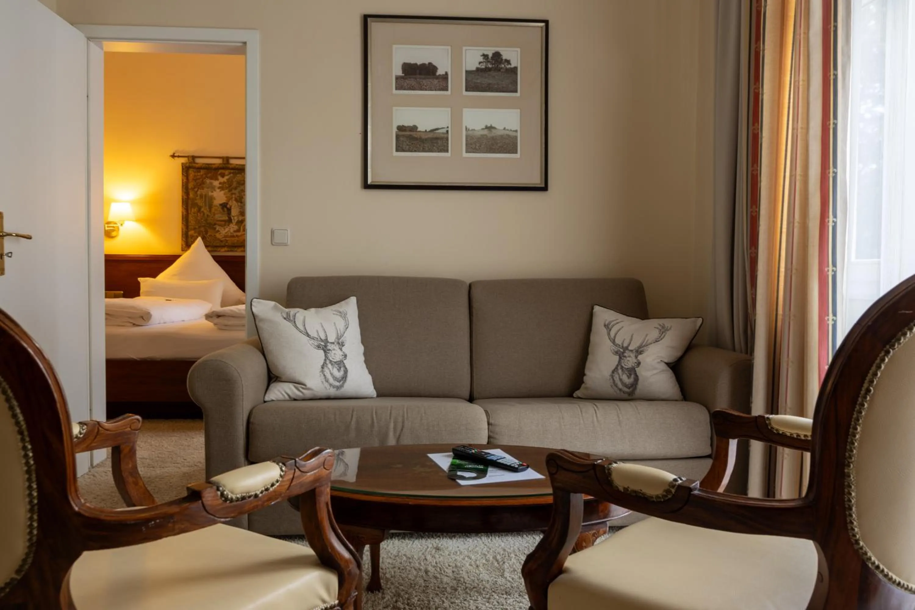 Living room in Hotel Weisses Haus