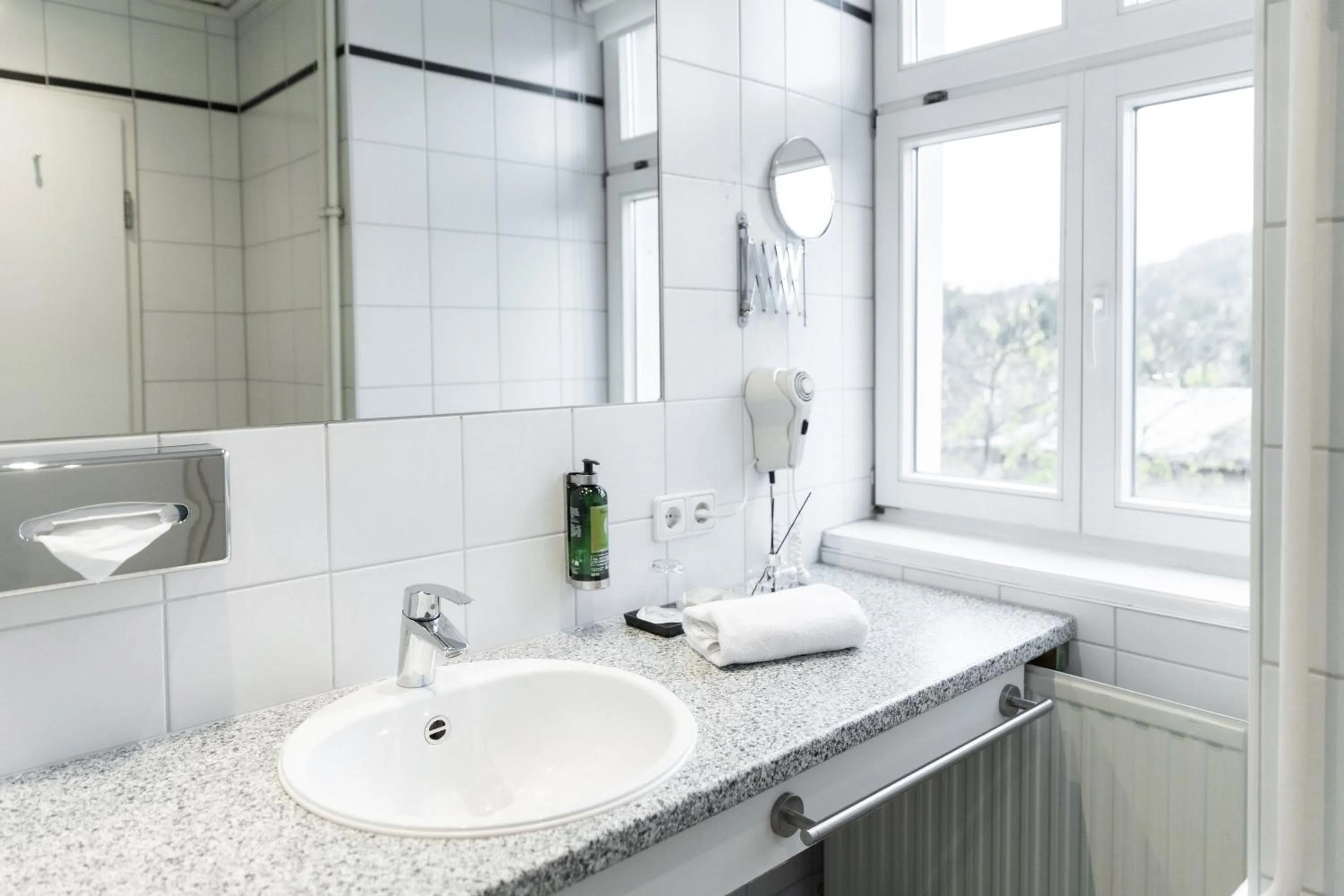 Bathroom in Hotel Weisses Haus