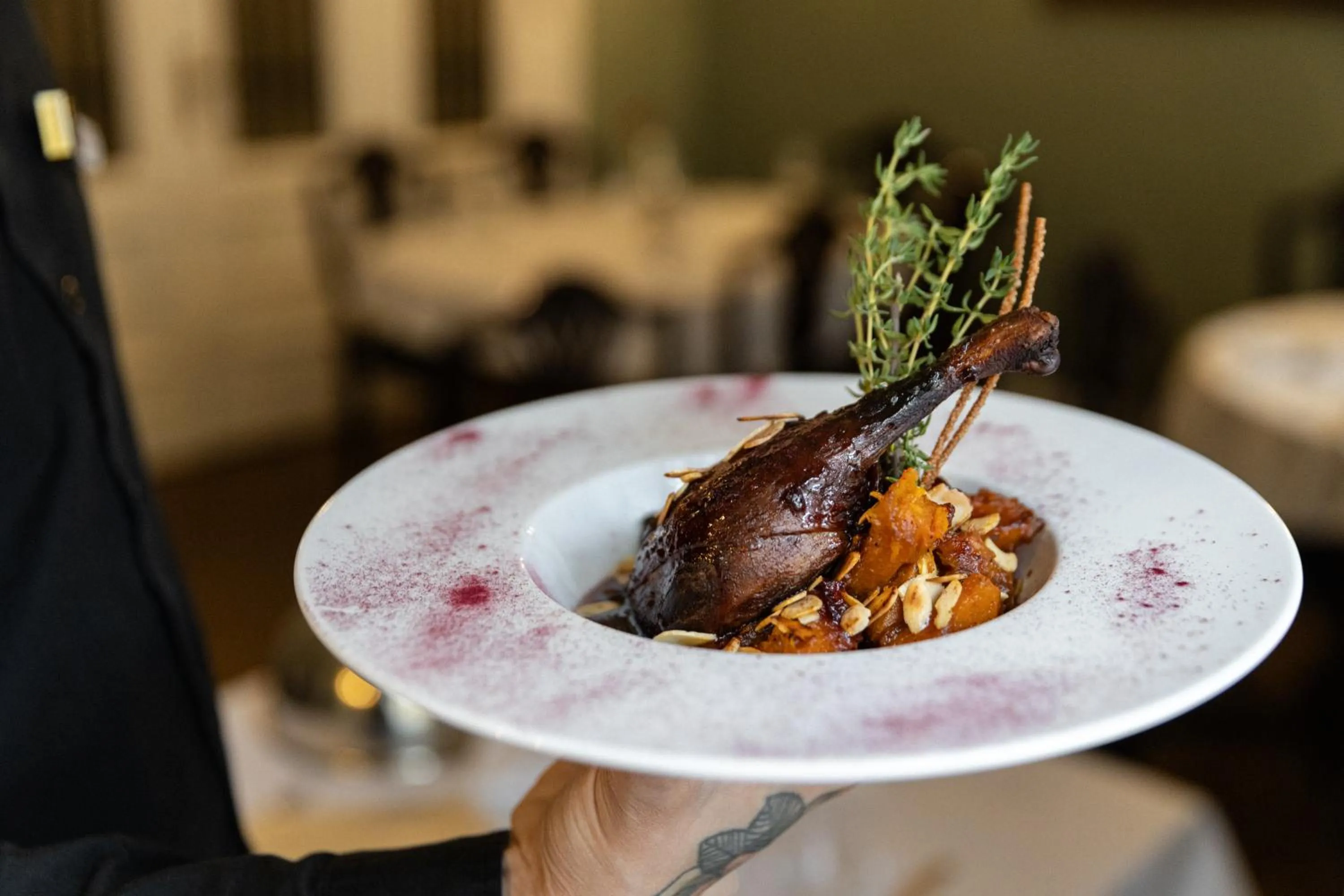 Restaurant/places to eat in Hotel Weisses Haus