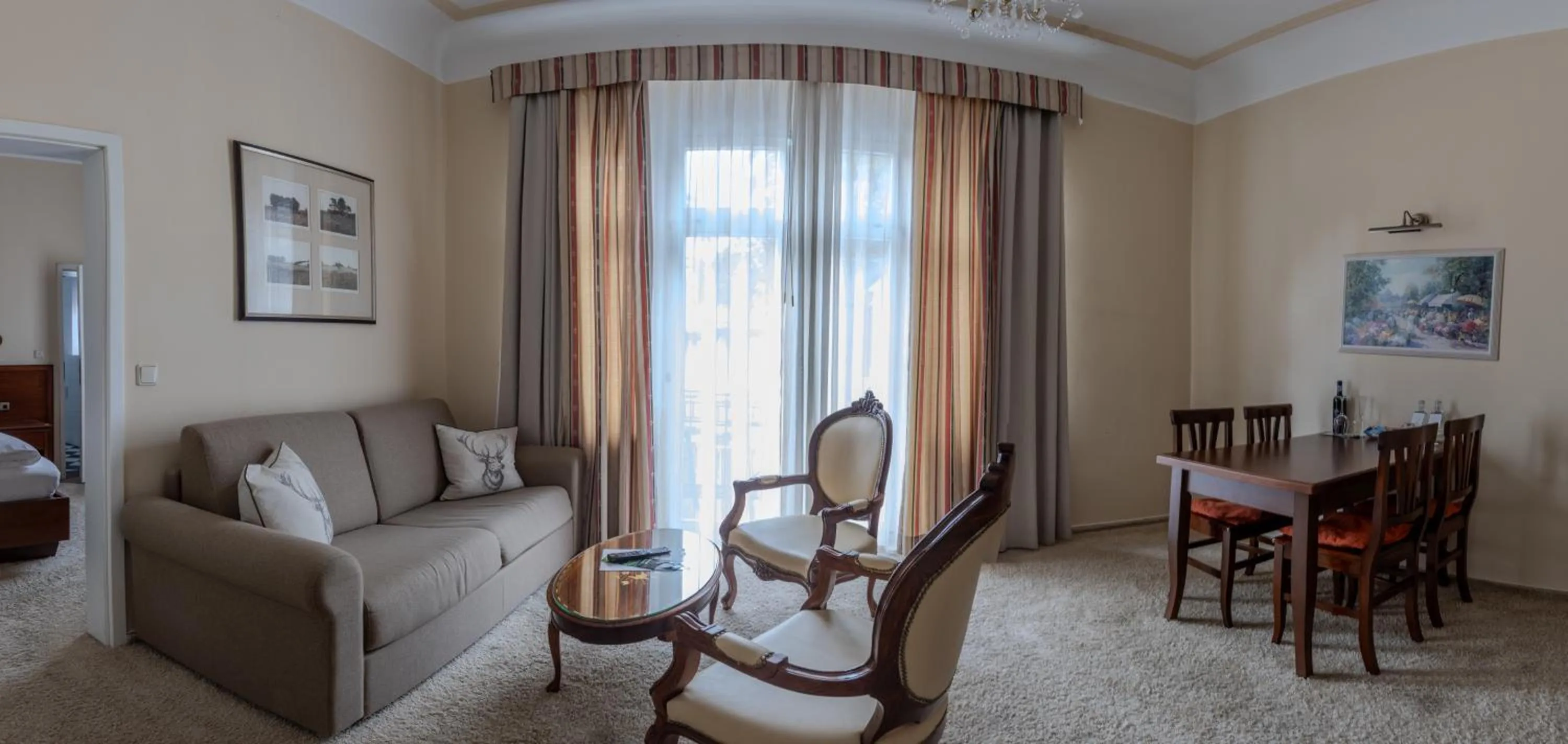 Living room in Hotel Weisses Haus