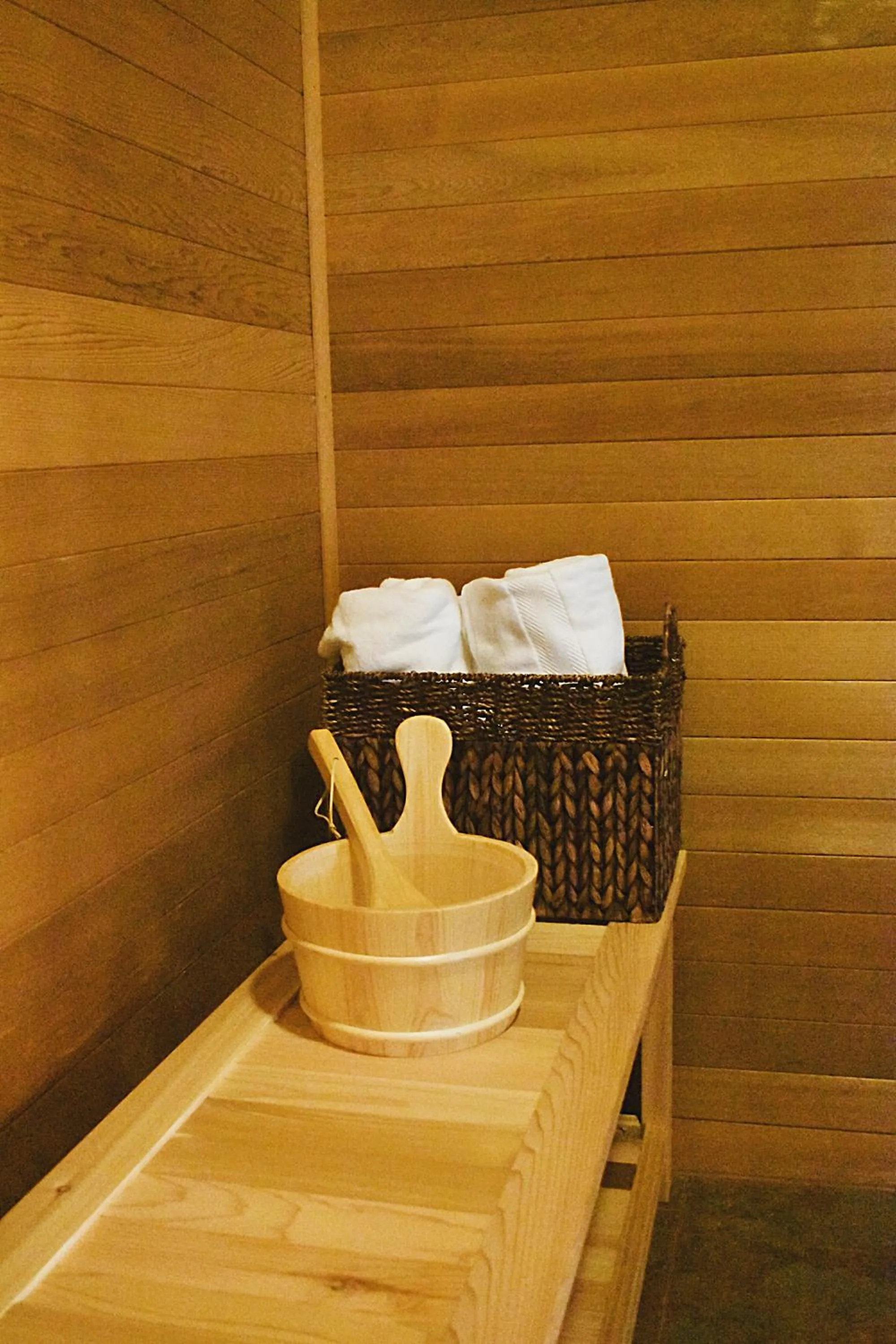 Sauna in Villa Luna