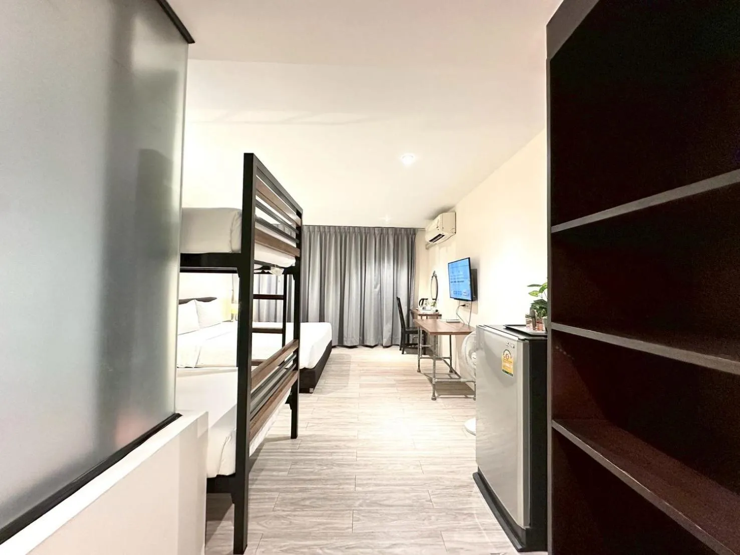 Bed in Studio F Sukhumvit