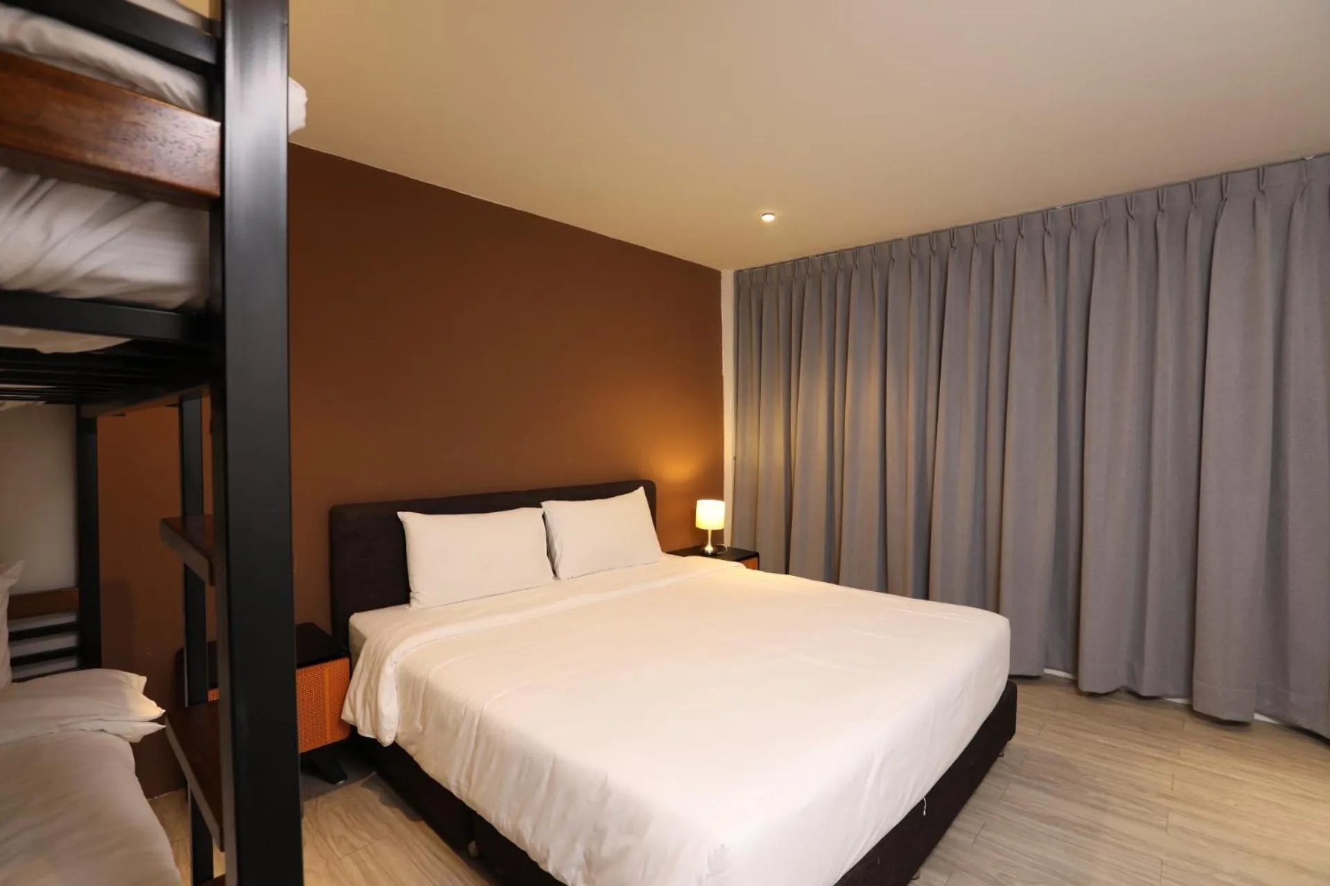 Bed in Studio F Sukhumvit