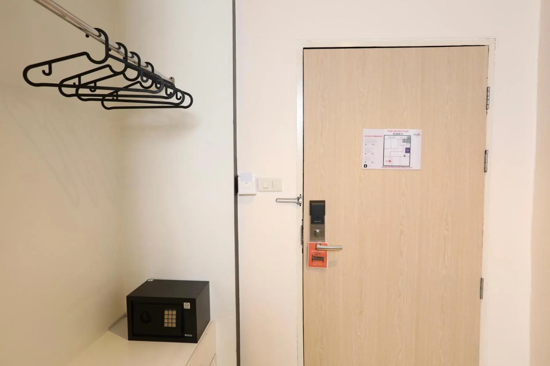 Floor plan in Studio F Sukhumvit