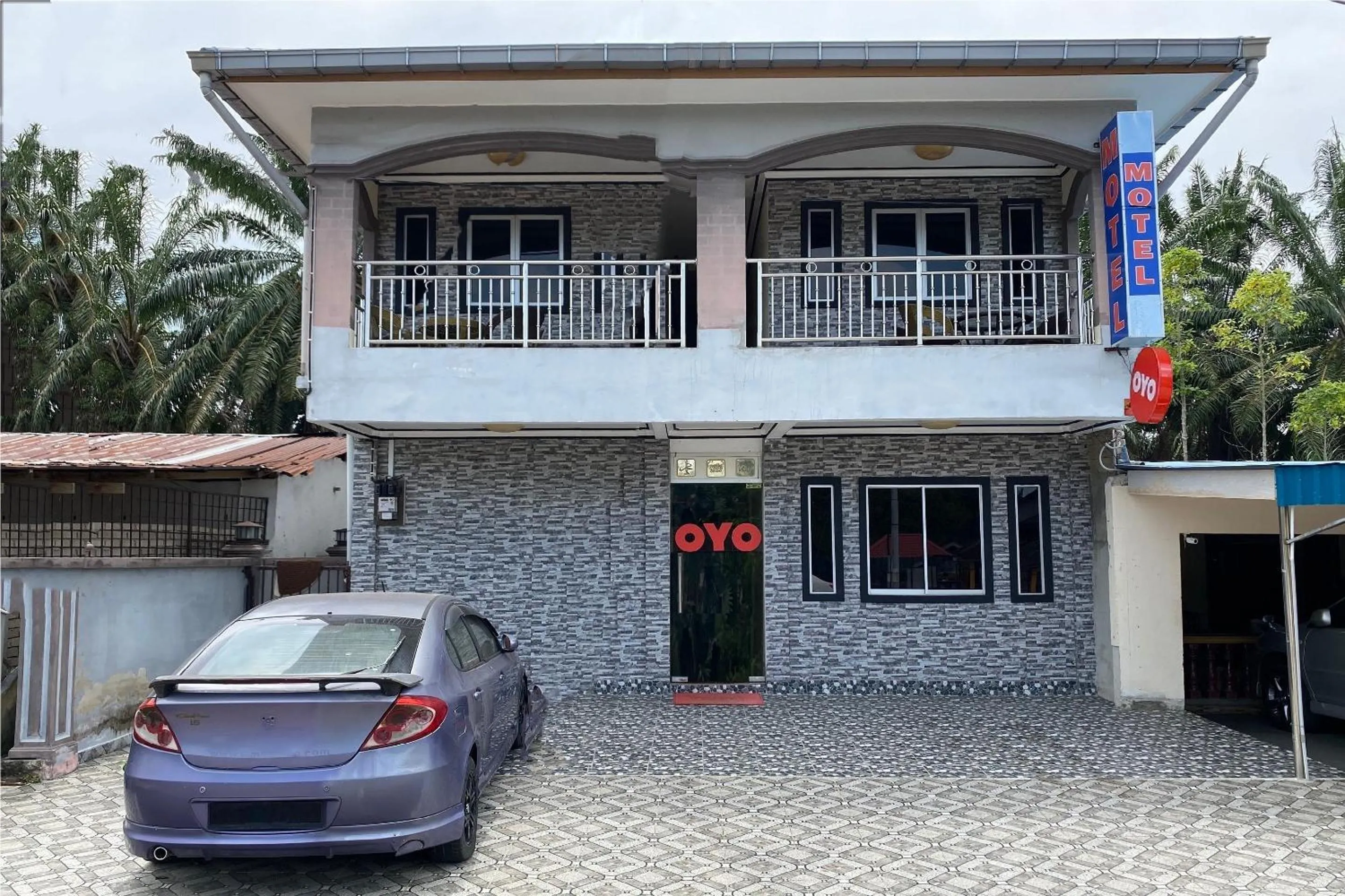 Facade/entrance in Hotel O Bayu Sintok Motel