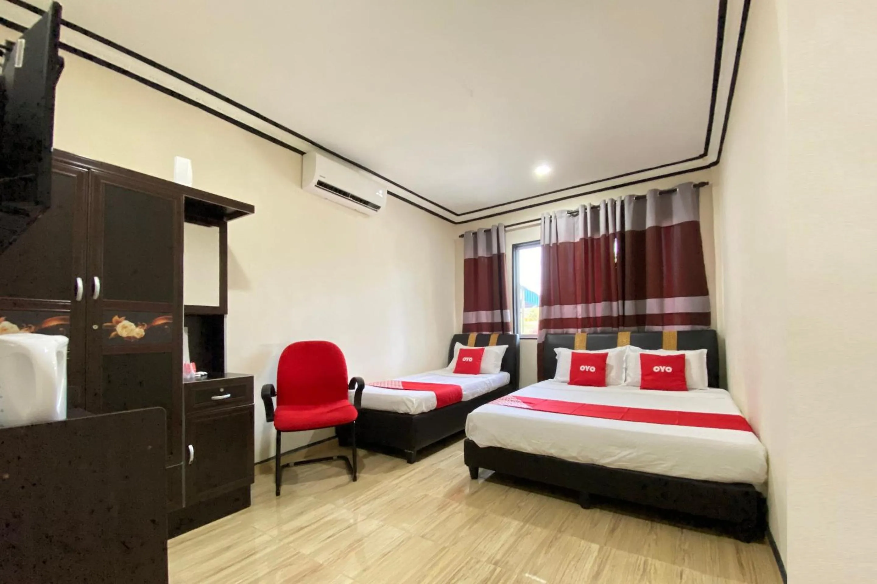 Bedroom, Bed in Hotel O Bayu Sintok Motel