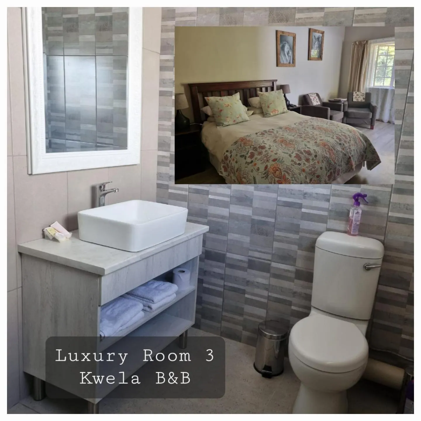 Bed in Kwela Bed & Breakfast