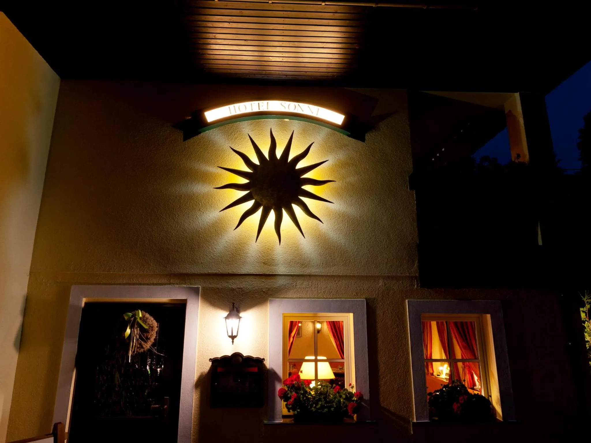 Property building in Hotel Sonne