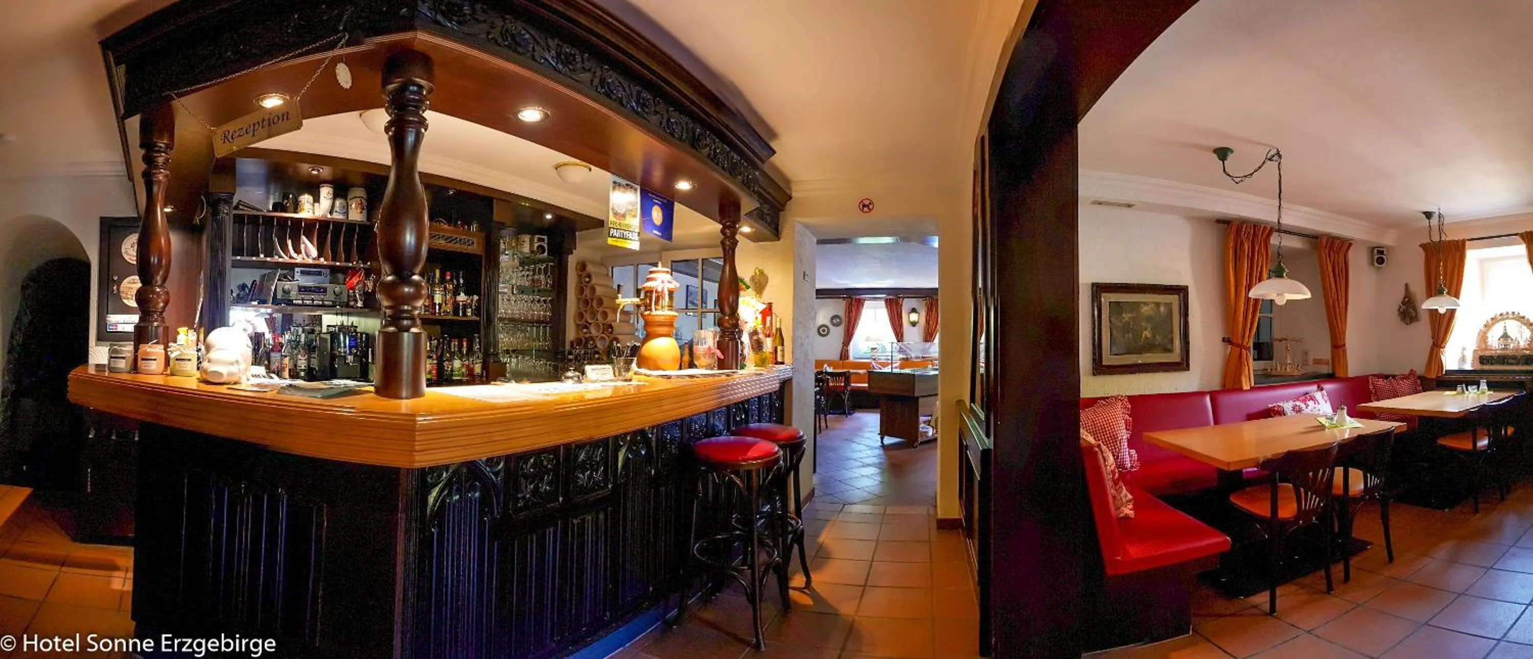 Lounge or bar in Hotel Sonne