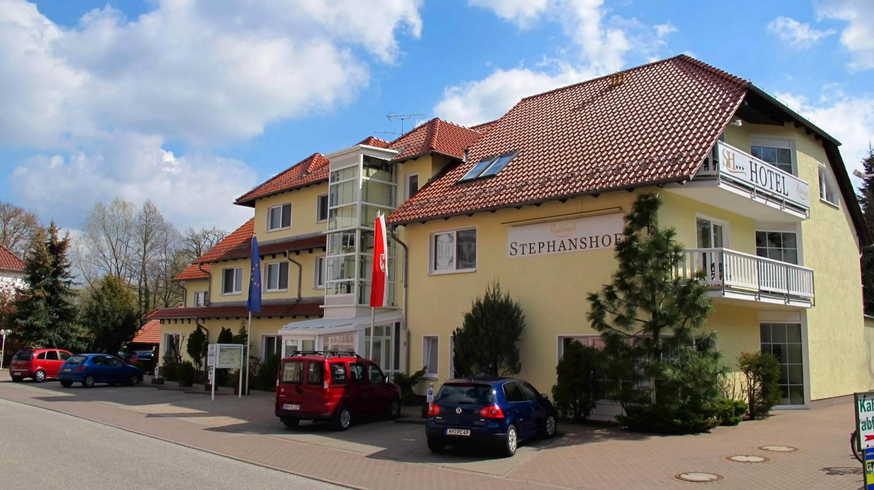 Facade/entrance in Spreewaldhotel Stephanshof