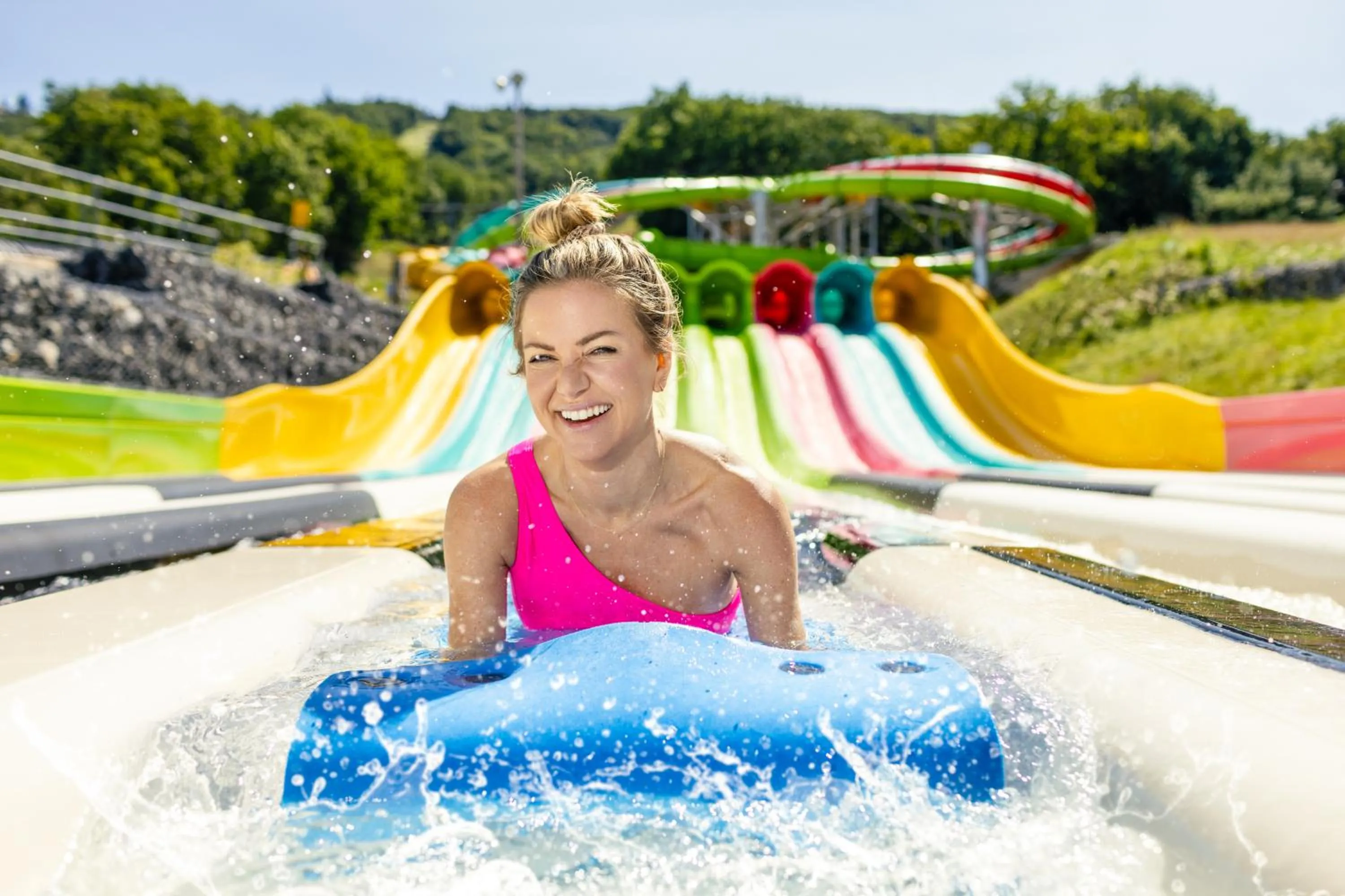 Aqua park in Camelback Resort