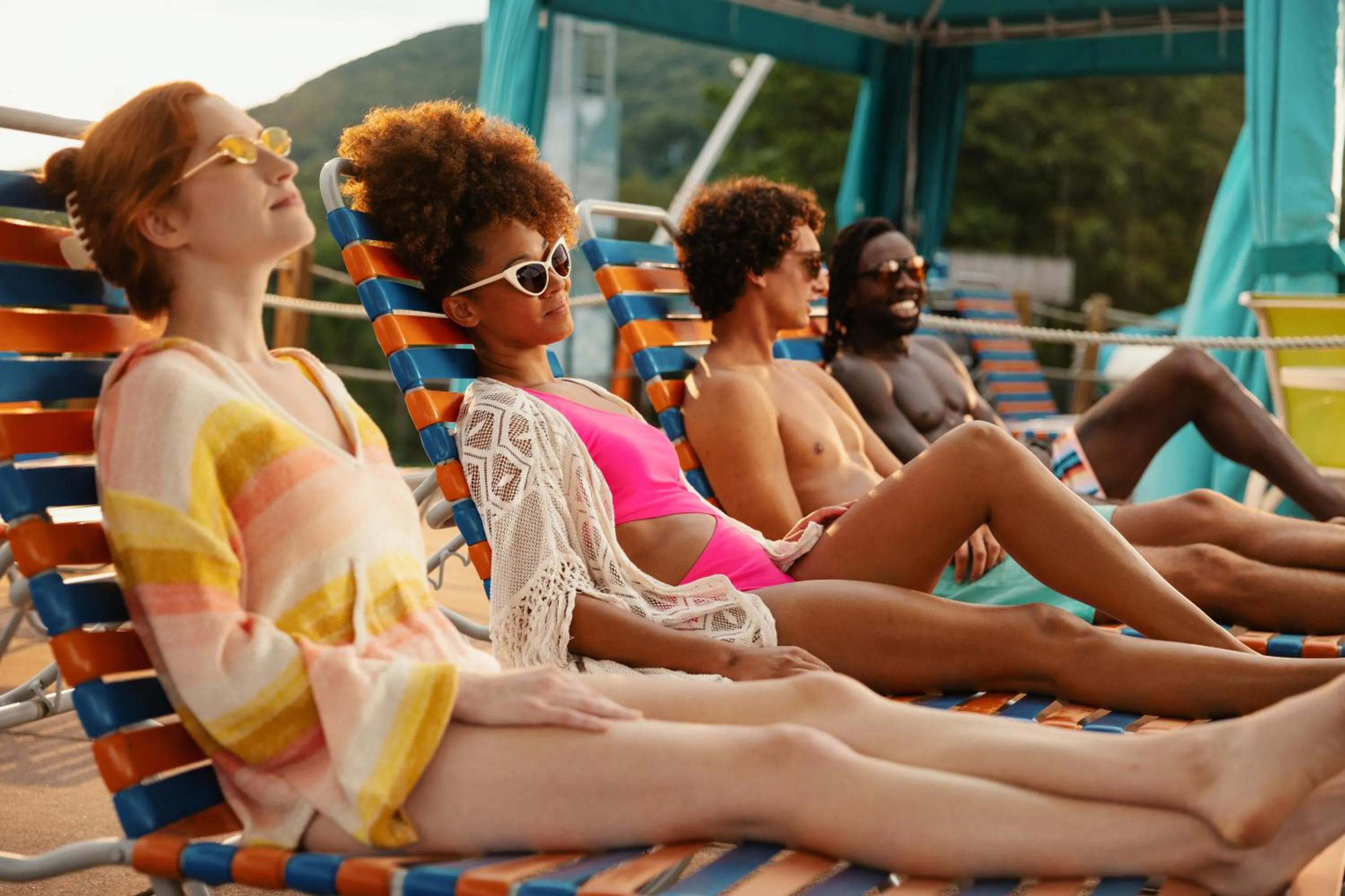 Pool view in Camelback Resort