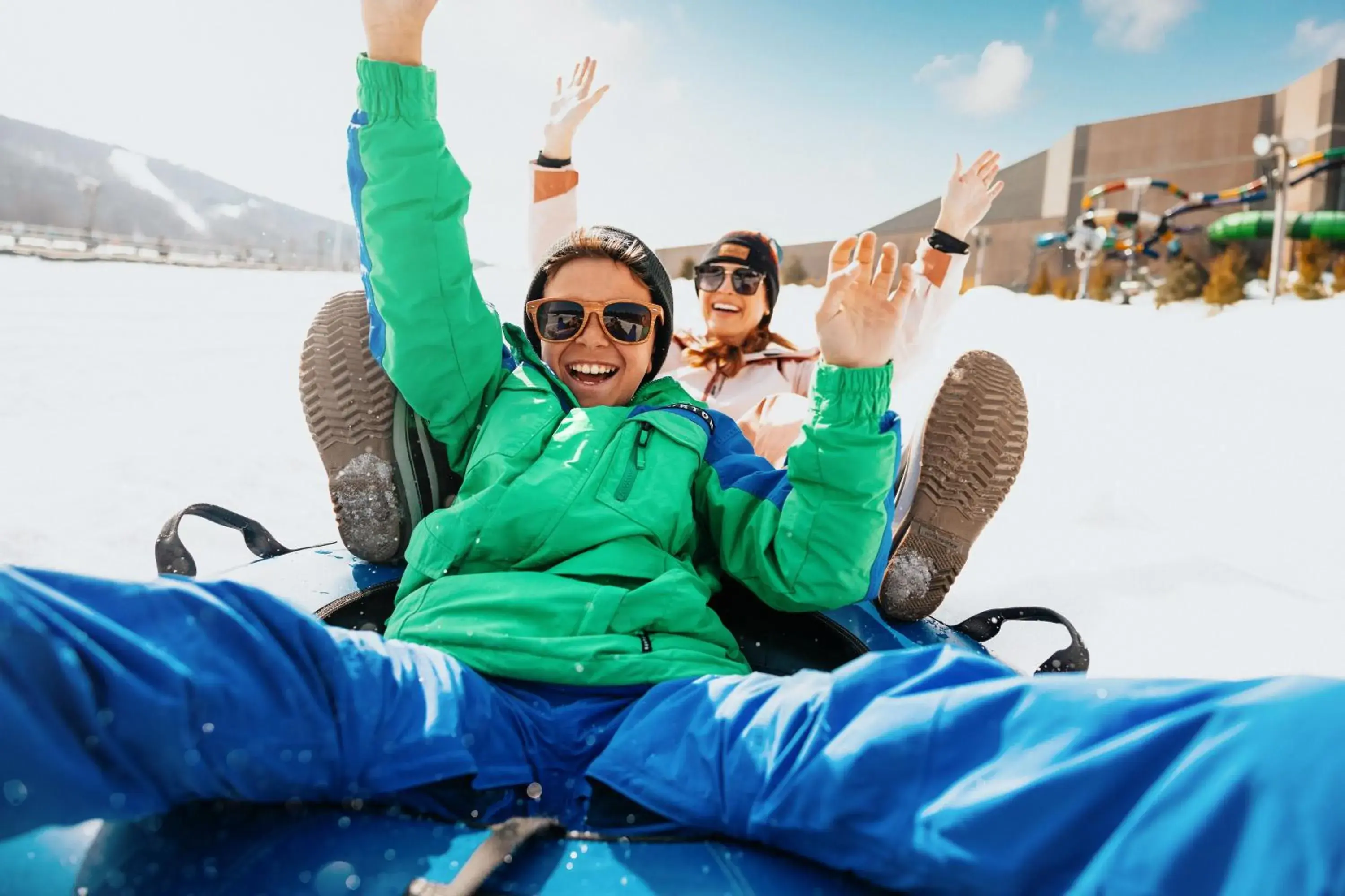 Winter in Camelback Resort Winter in Camelback Resort