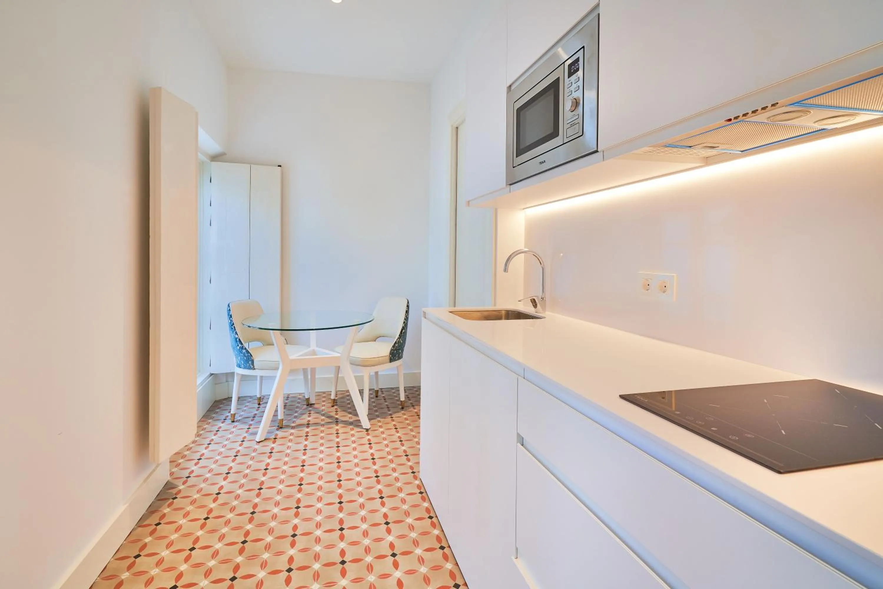 Kitchen or kitchenette in Tandem Palacio Veedor de Galeras Suites