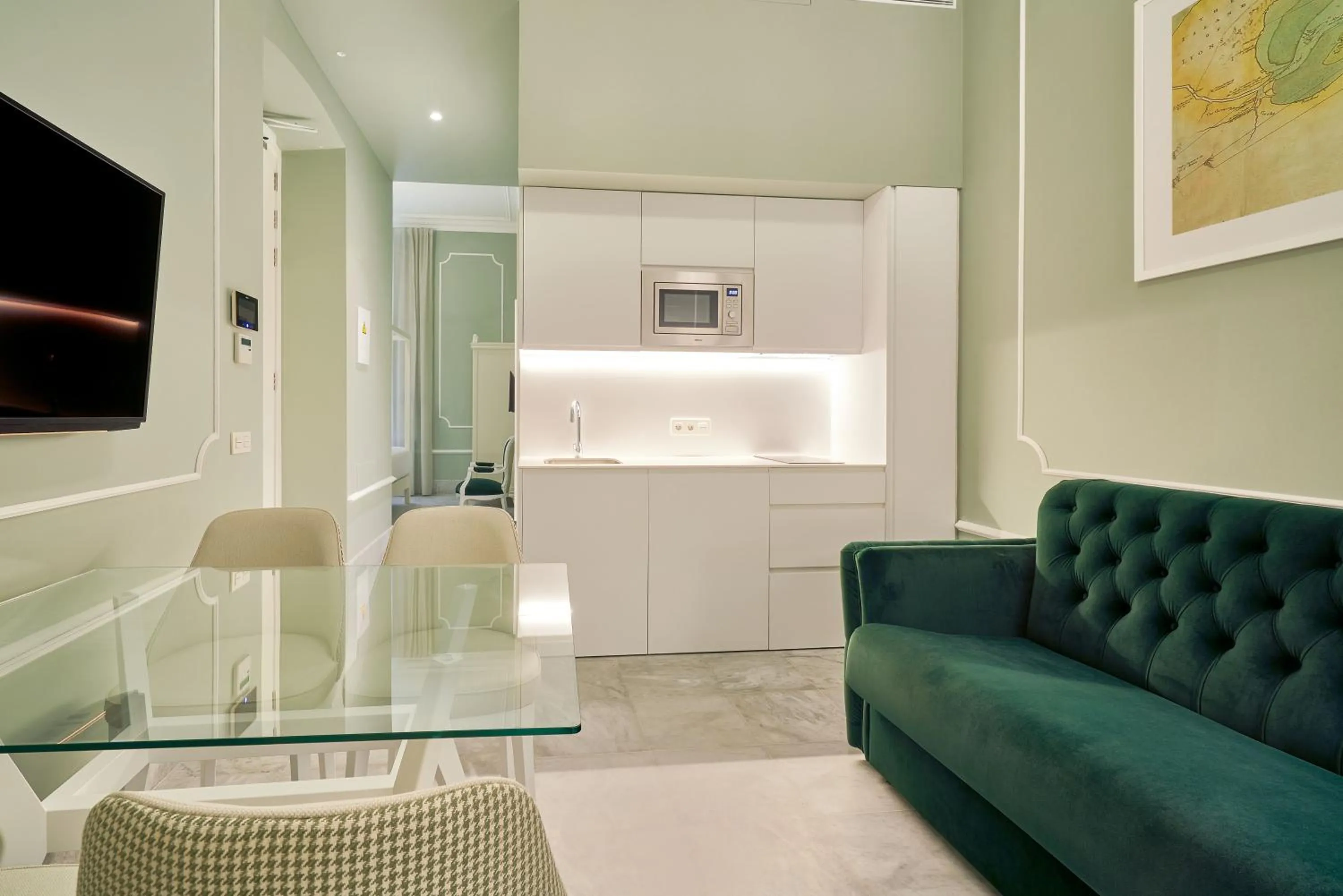 Seating area in Tandem Palacio Veedor de Galeras Suites