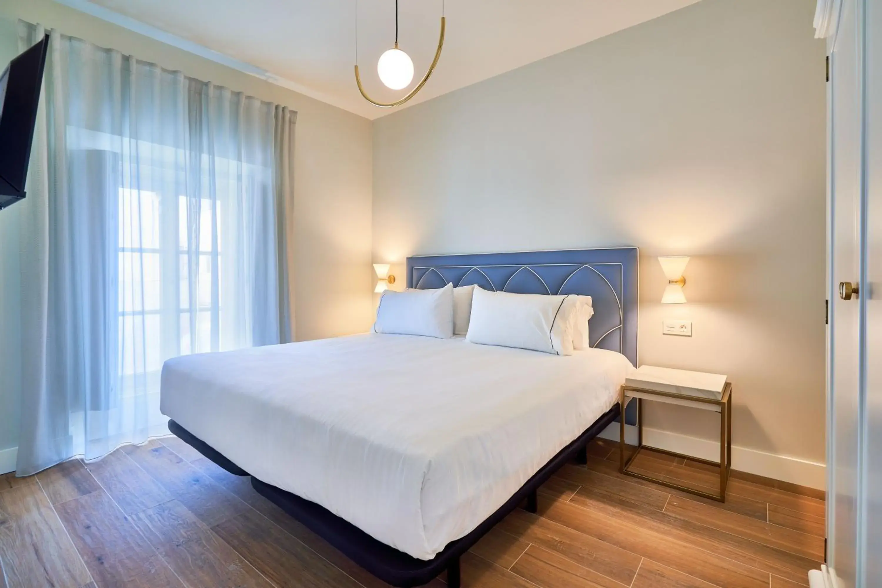 Bedroom, Bed in Tandem Palacio Veedor de Galeras Suites Bedroom, Bed in Tandem Palacio Veedor de Galeras Suites