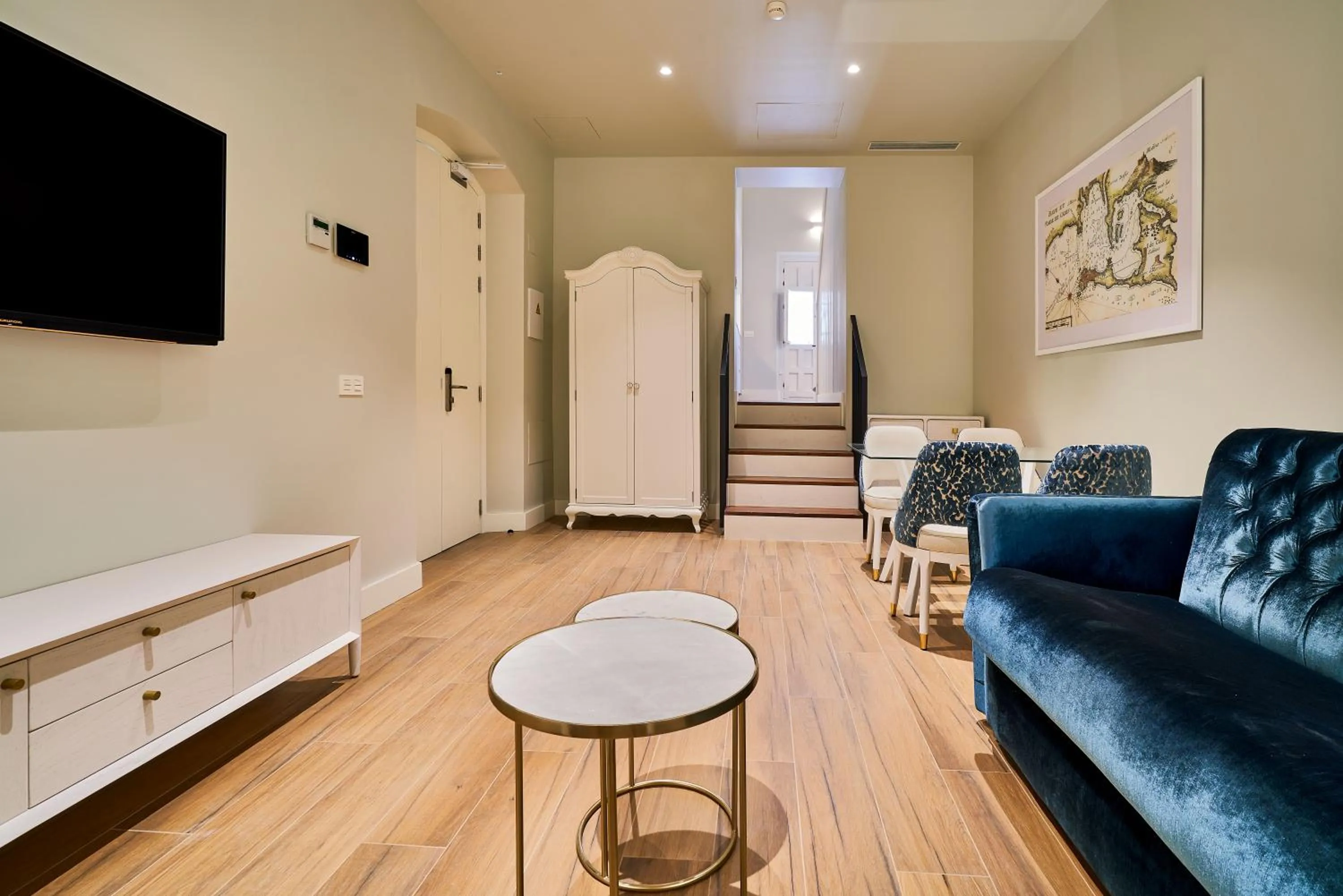 Seating area in Tandem Palacio Veedor de Galeras Suites