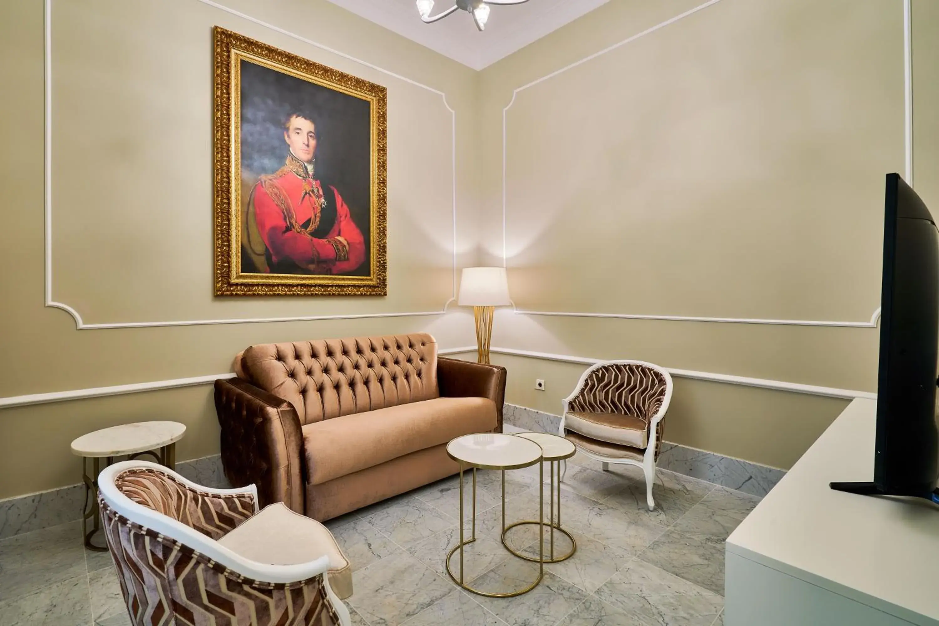 Living room in Tandem Palacio Veedor de Galeras Suites Living room in Tandem Palacio Veedor de Galeras Suites