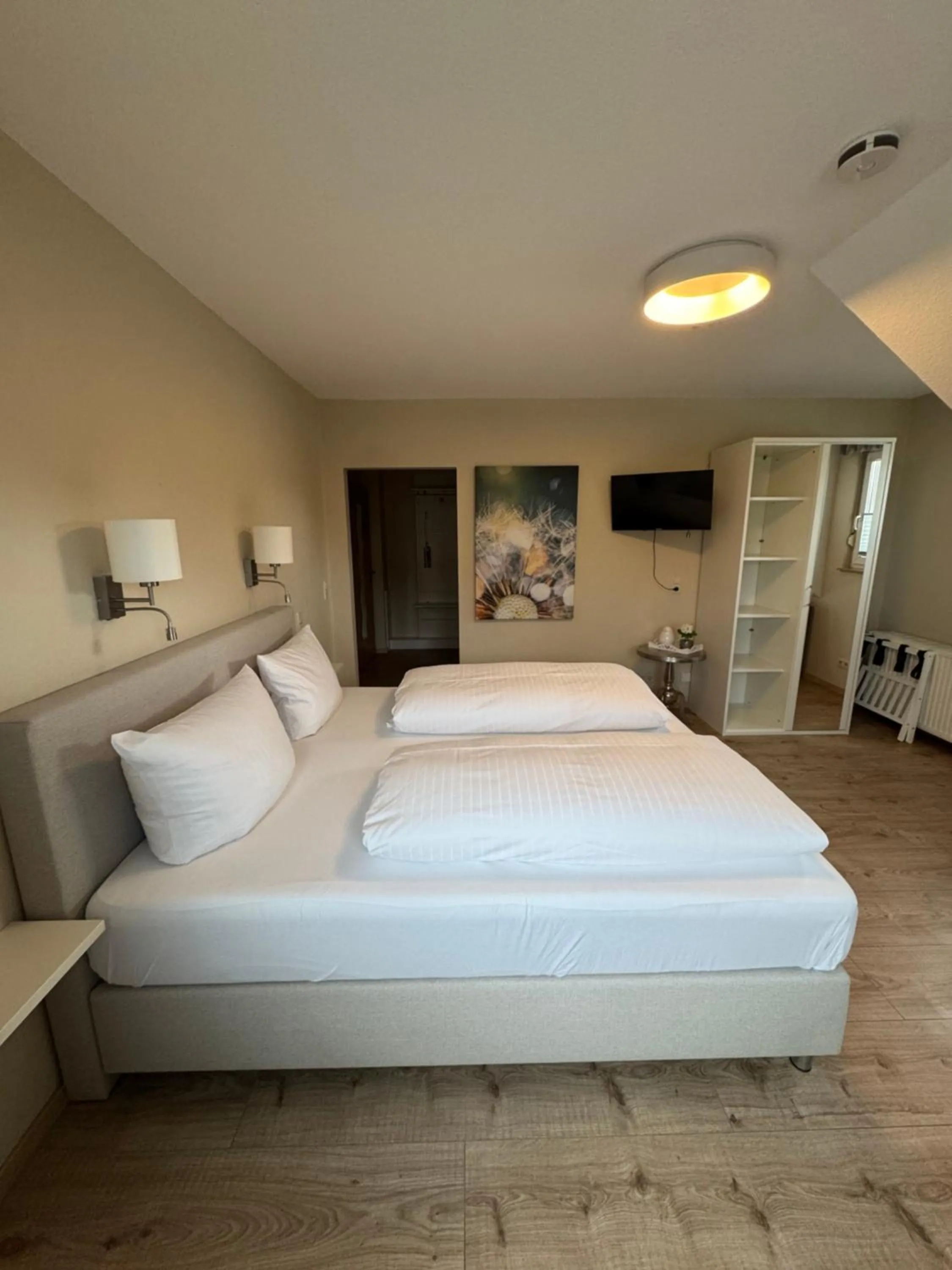 Bed in Hotel Colosseum