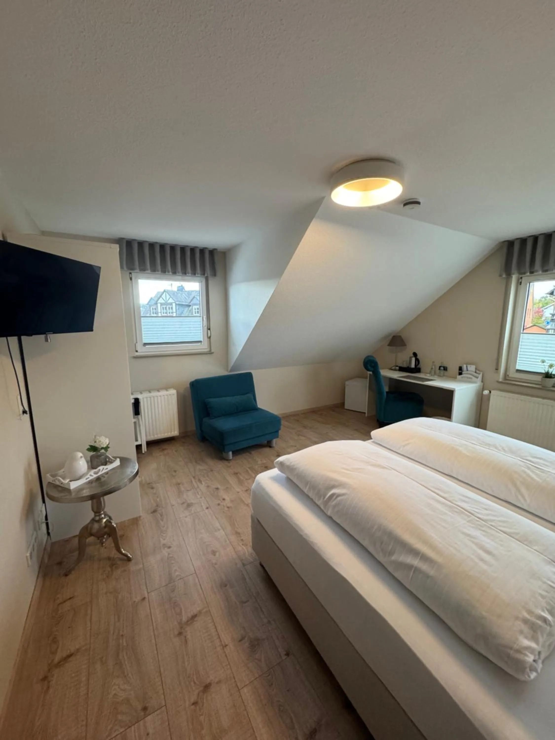 Bed in Hotel Colosseum