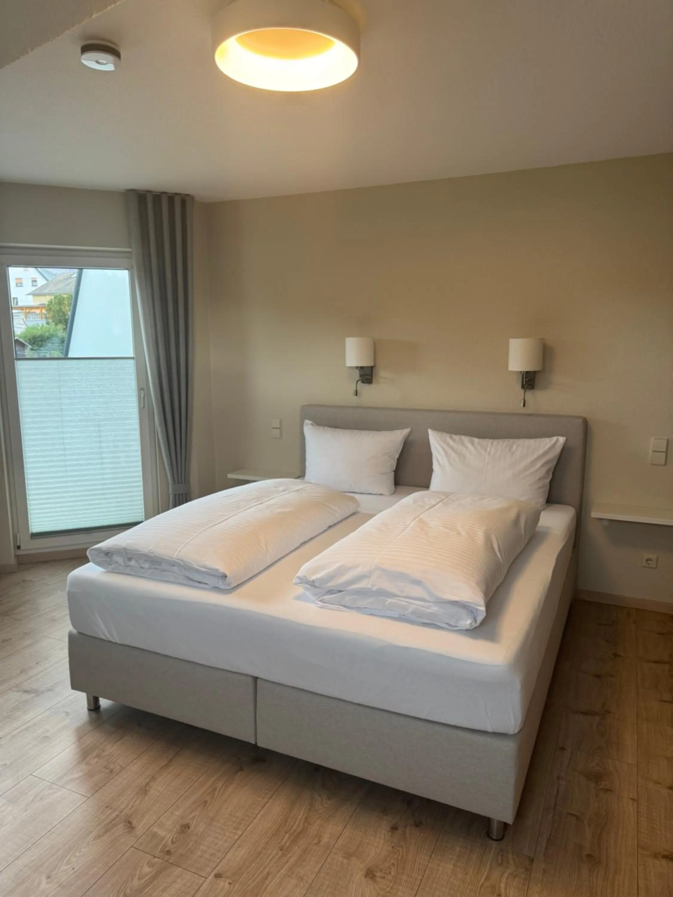 Bed in Hotel Colosseum