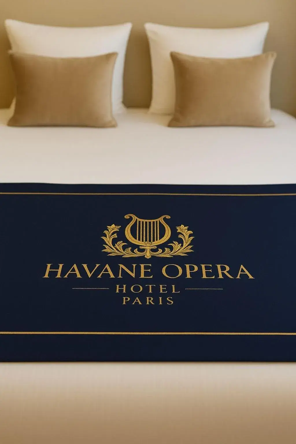 Bed in Hotel Havane Opera Bed in Hotel Havane Opera